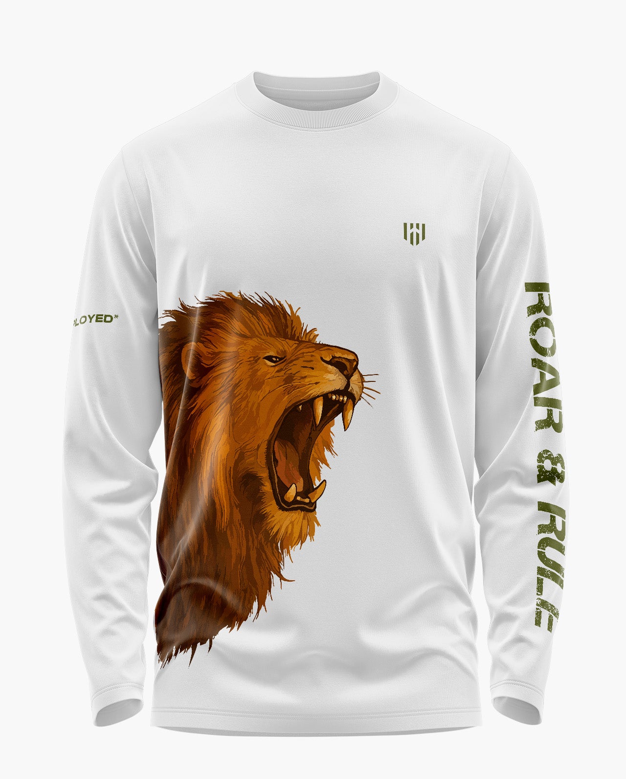 Roar & Rule Signature Luxesoft Cotton Full Sleeve T-Shirt