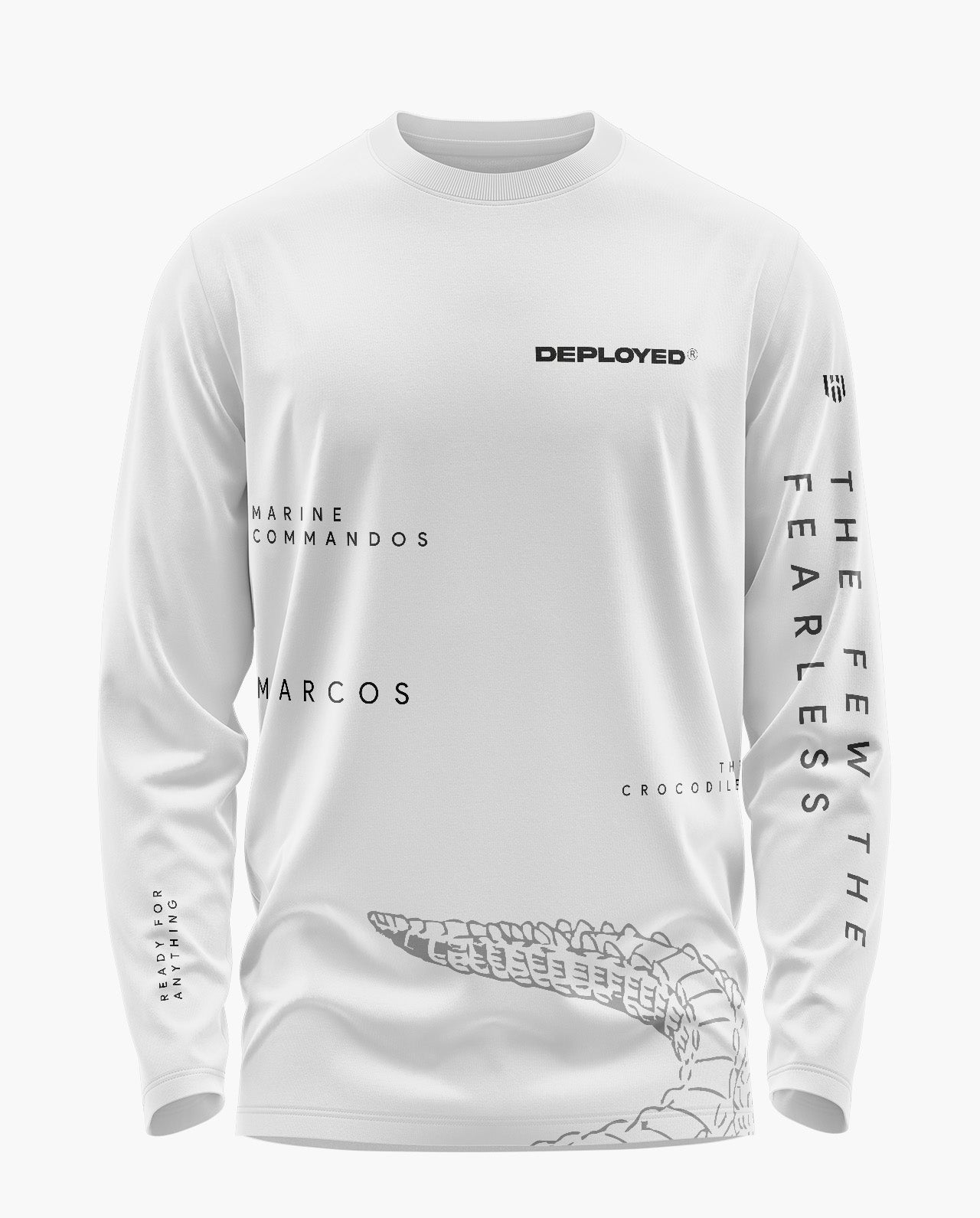 Deployed Marcos Sp Ed Signature Luxesoft Cotton Full Sleeve T-Shirt  - CS