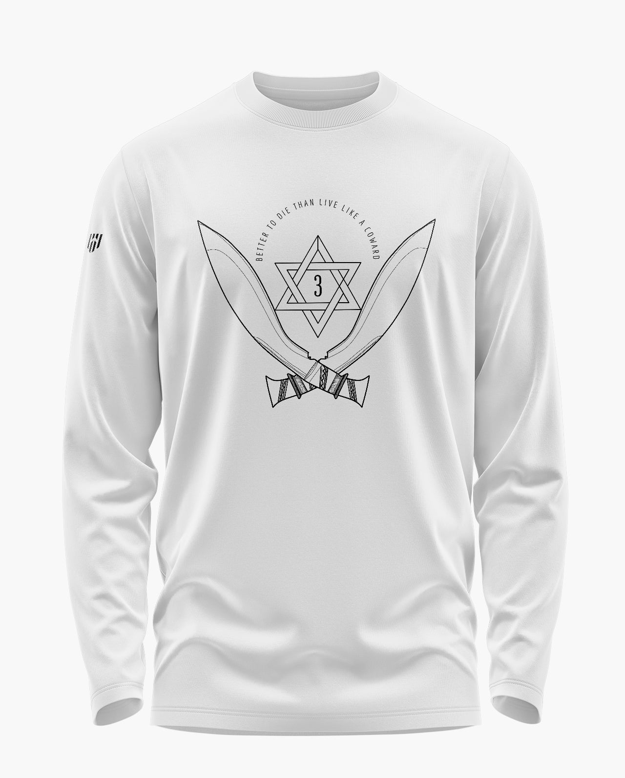 3Rd Gorkha Rifles Signature Luxesoft Cotton Full Sleeve T-Shirt - CS