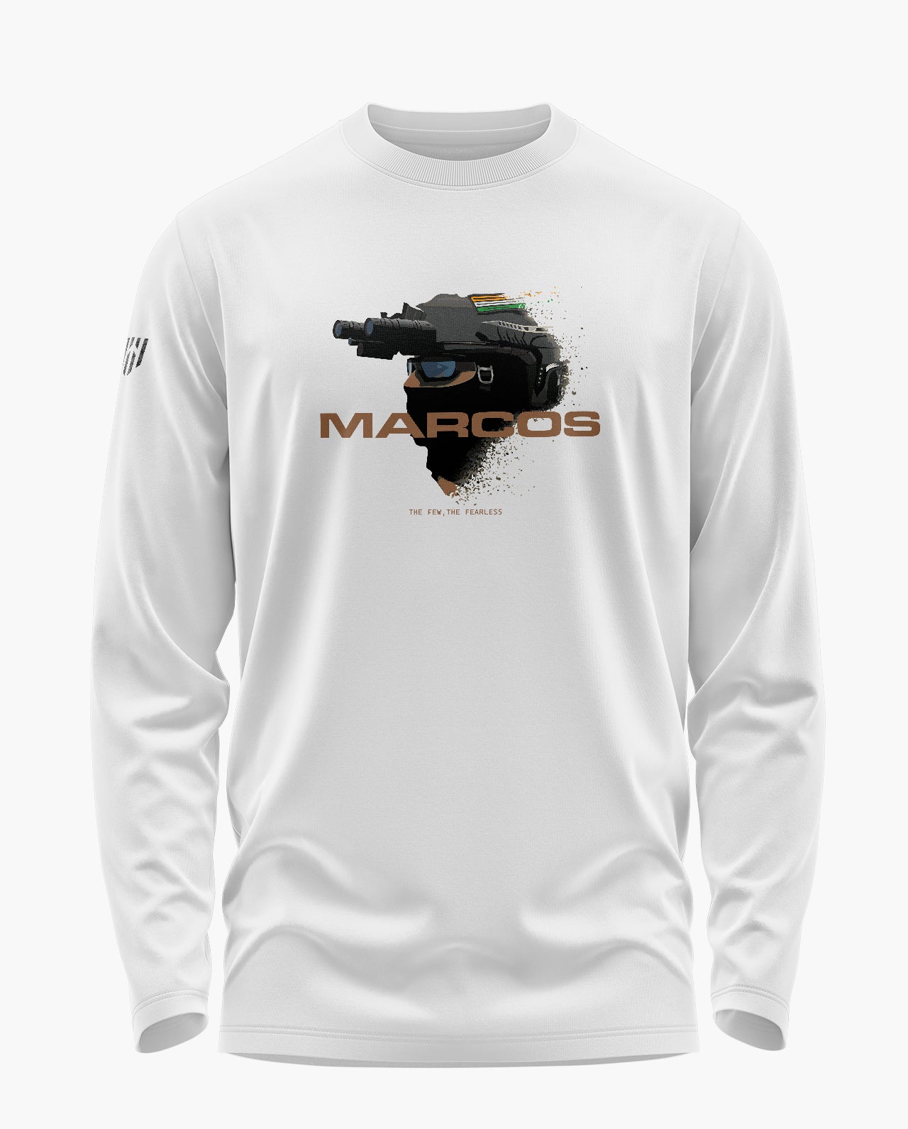 Marcos Combat Signature Luxesoft Cotton Full Sleeve T-Shirt