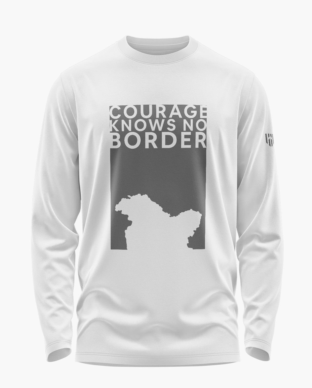 [CS] Courage Knows No Border Signature Luxesoft Cotton Full Sleeve T-Shirt
