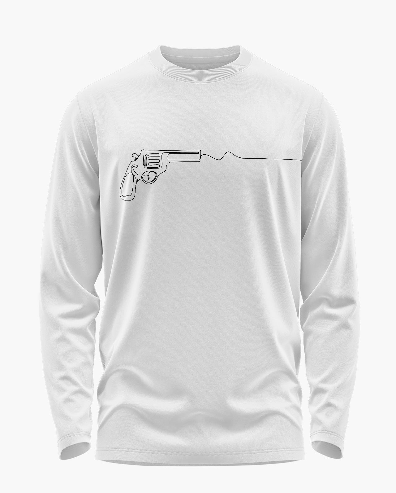 Shooters Stroke Signature Luxesoft Cotton Full Sleeve T-Shirt