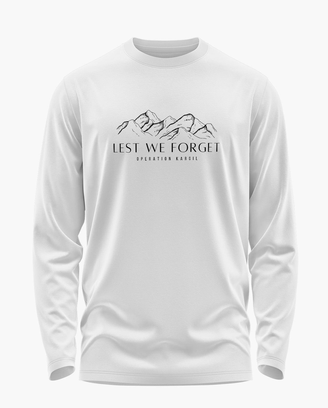 [CS] Lest We Forget Signature Luxesoft Cotton Full Sleeve T-Shirt