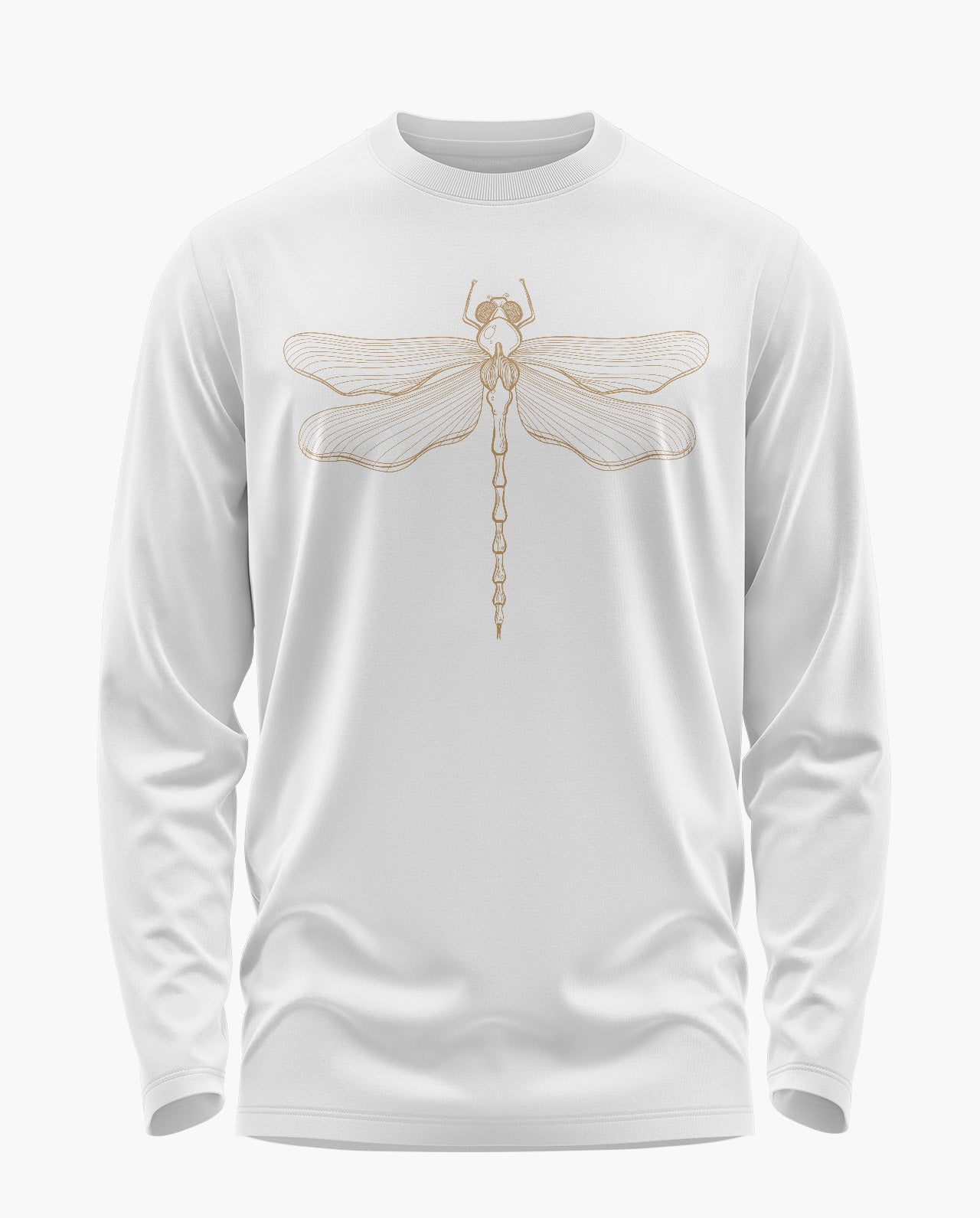 Mystic Dragonfly Signature Luxesoft Cotton Full Sleeve T-Shirt