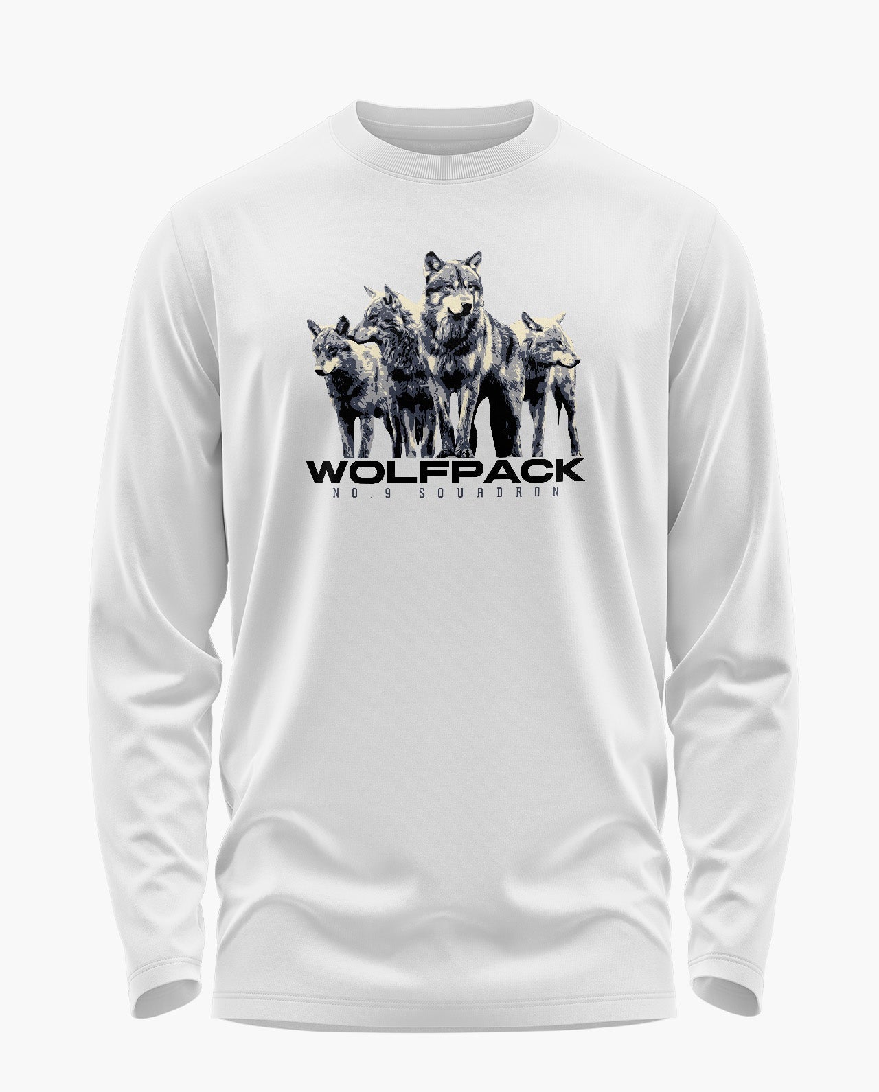Wolfpack Signature Luxesoft Cotton Full Sleeve T-Shirt - CS