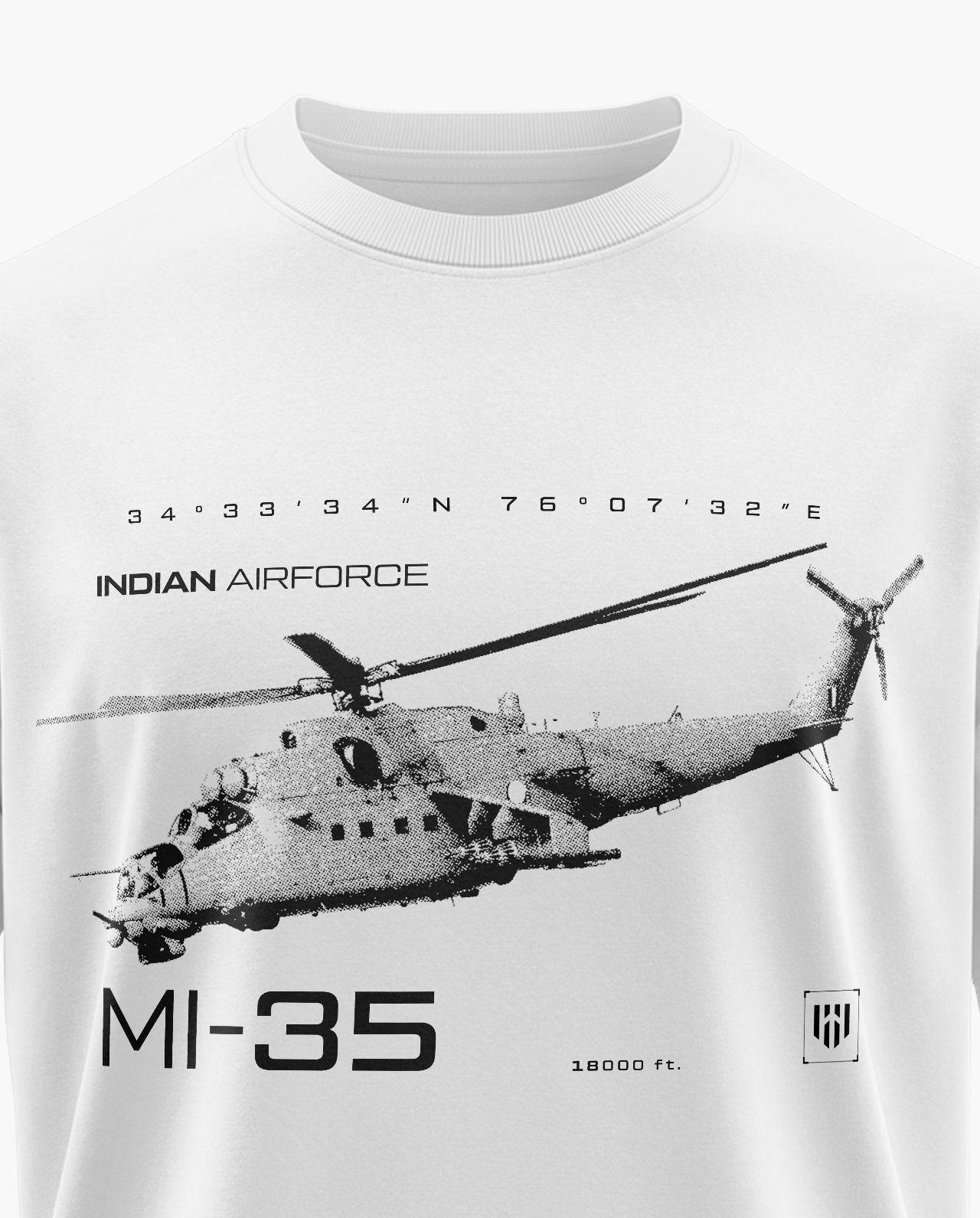 THE MI-35 KARGIL Signature LuxeSoft Cotton T-Shirt