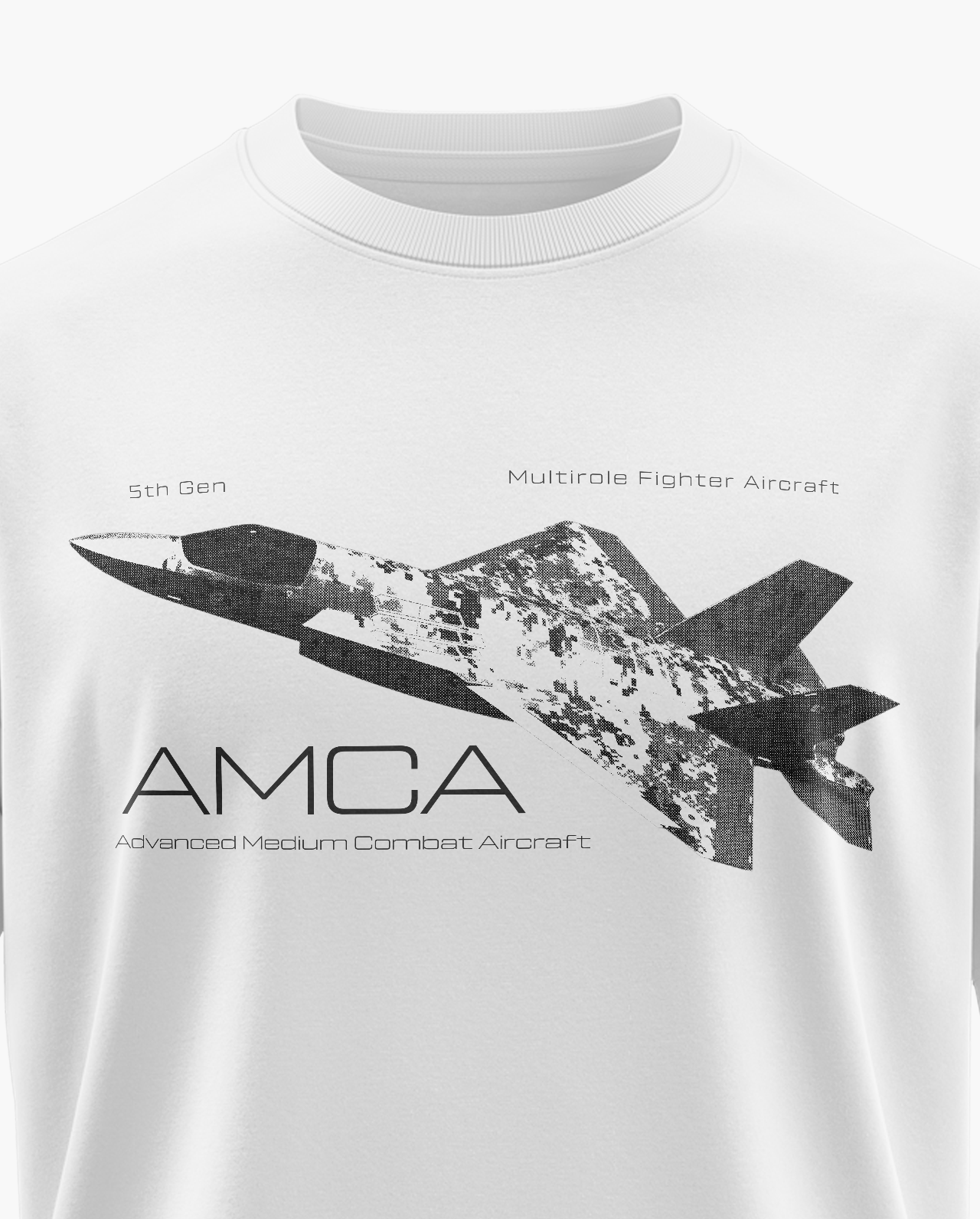 AMCA SUPERSONIC Signature LuxeSoft Cotton T-Shirt