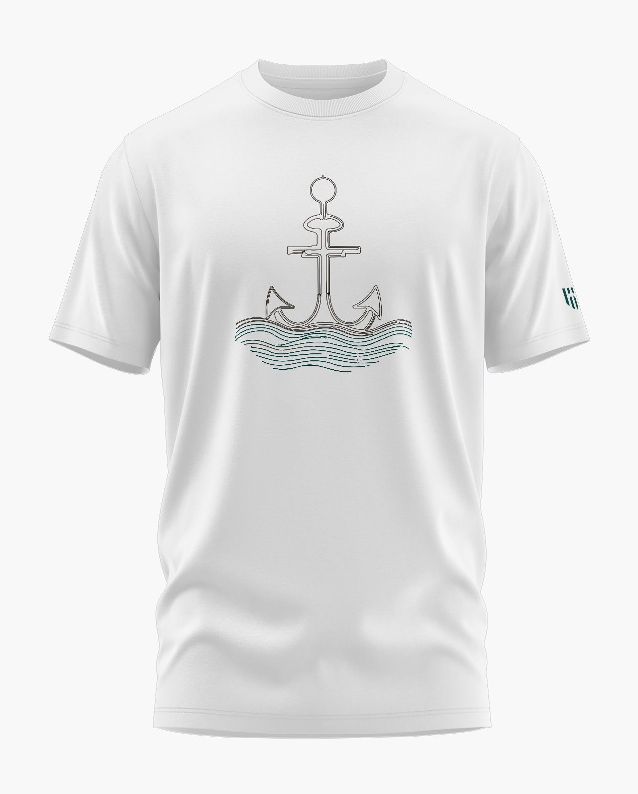 SEA ANCHOR Signature LuxeSoft Cotton T-Shirt  - CS