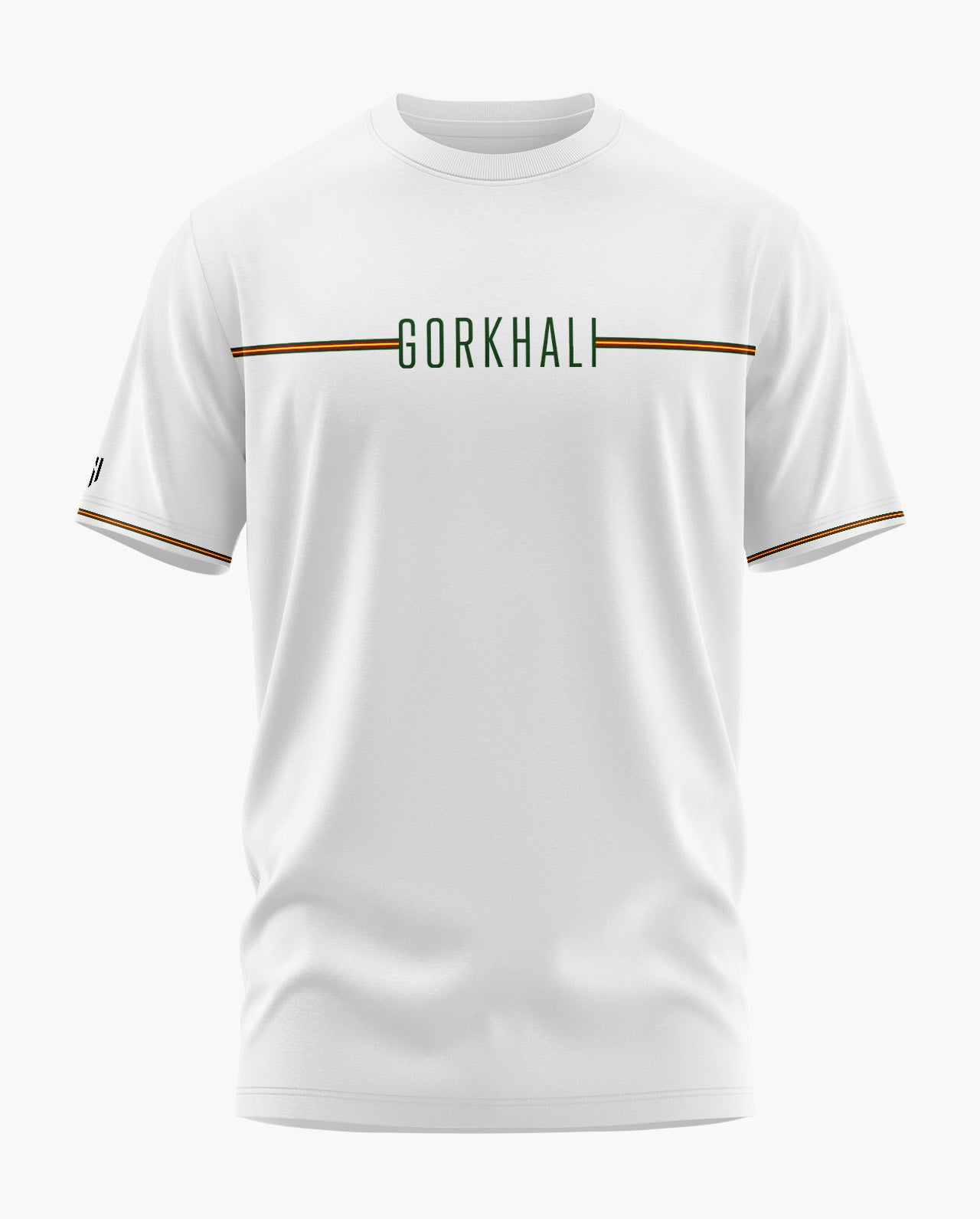 GORKHALI TRADITIONAL STRIPE Signature LuxeSoft Cotton T-Shirt