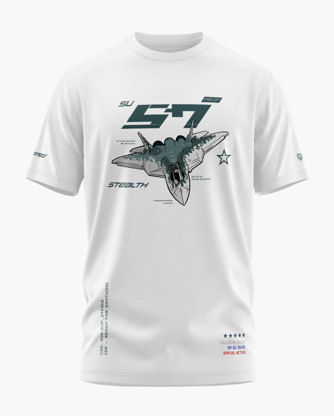 The Felon SU-57 Signature LuxeSoft Cotton T-Shirt