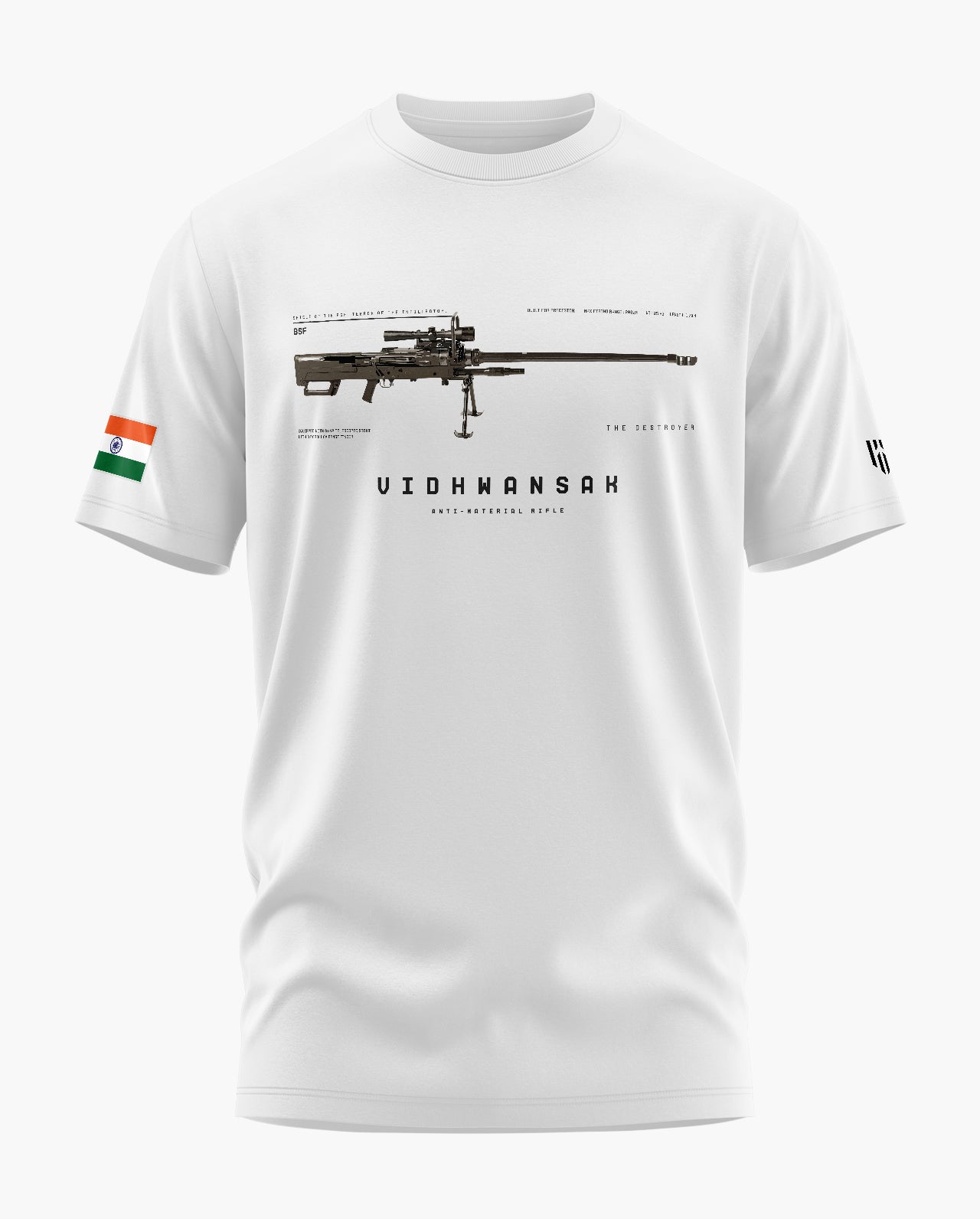 VIDHWANSAK BSF Signature LuxeSoft Cotton T-Shirt