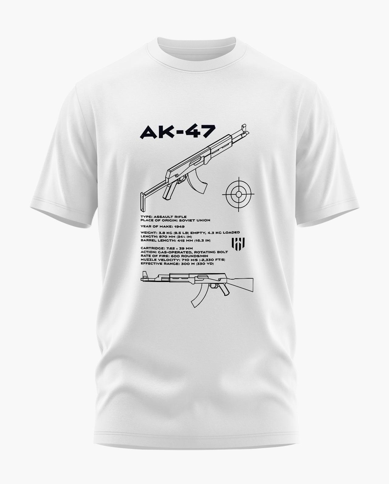 [CS] AK-47 Blueprint Signature LuxeSoft Cotton T-Shirt