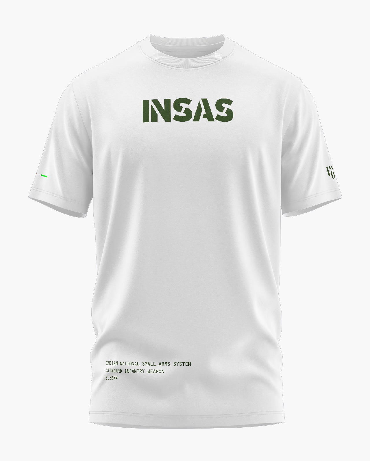 INSAS Signature LuxeSoft Cotton T-Shirt