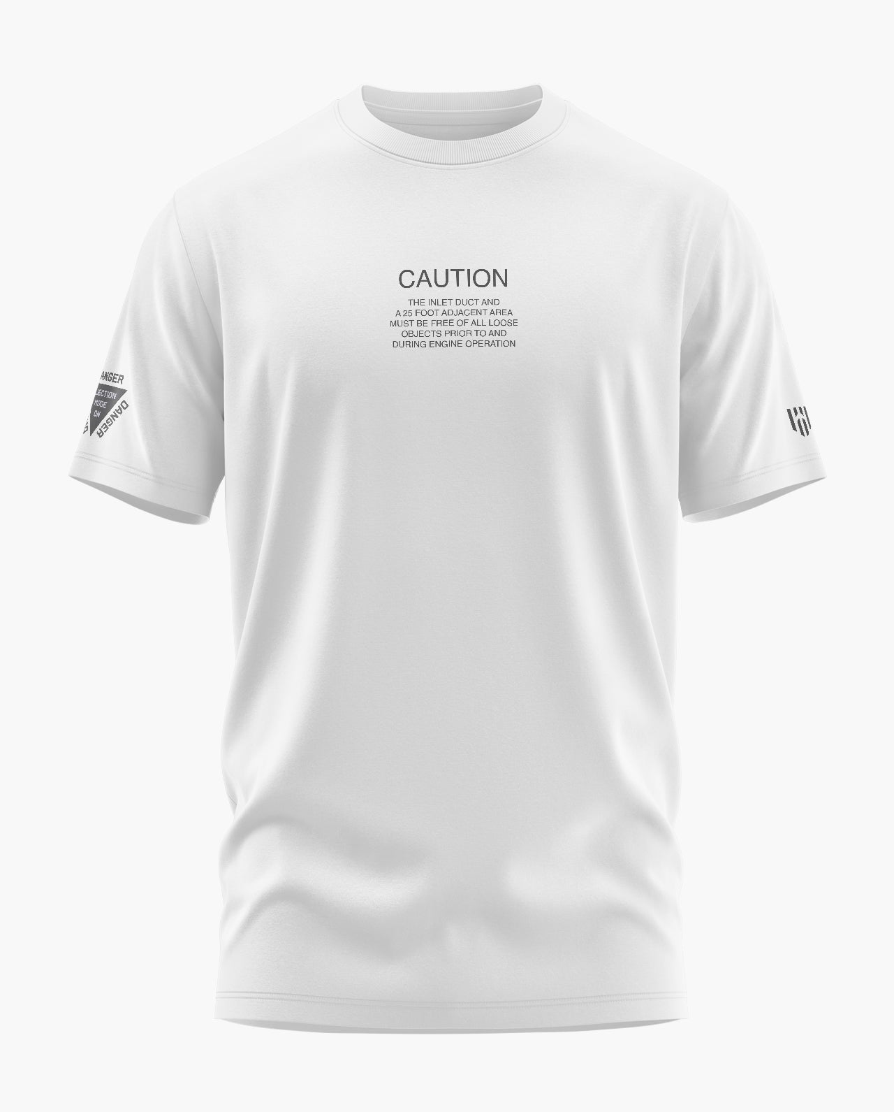 JET CAUTION Signature LuxeSoft Cotton T-Shirt