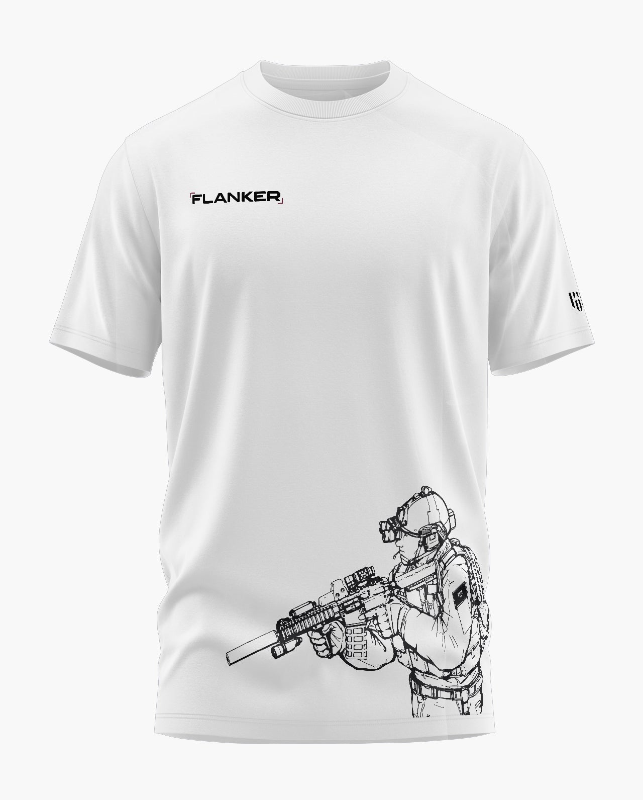 Flanker Signature LuxeSoft Cotton T-Shirt  - CS