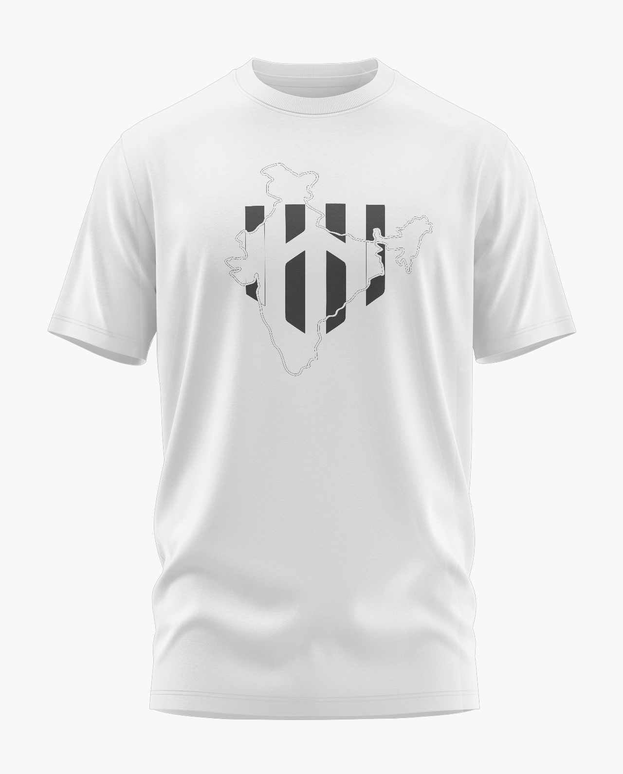 DEPLOYED INDIAN MAP Signature LuxeSoft Cotton T-Shirt