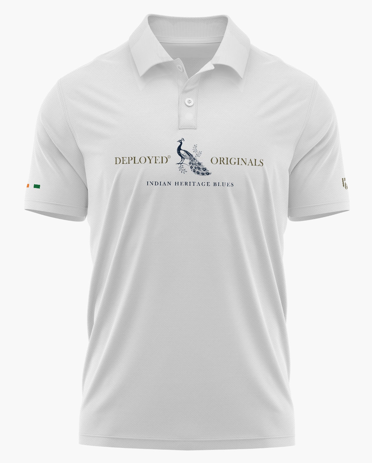 Indian Heritage Blues Polo T-Shirt