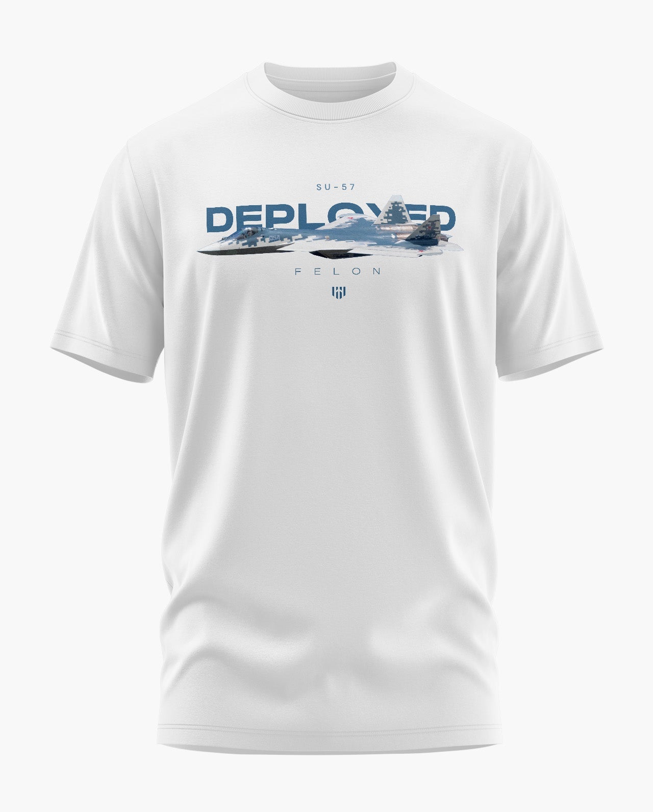 The SU-57 Deployed Signature LuxeSoft Cotton T-Shirt  - CS