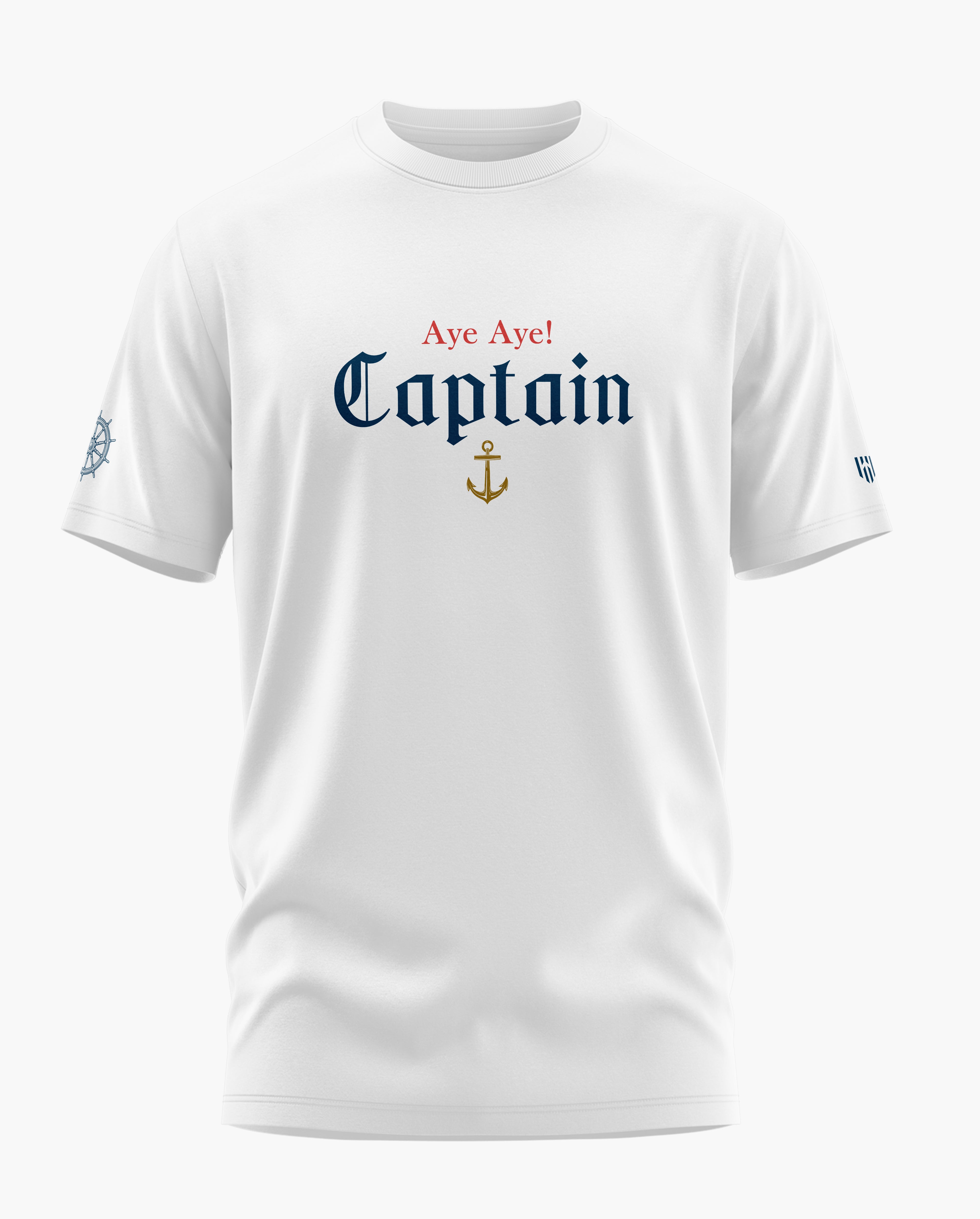 Aye Aye Captain Signature LuxeSoft Cotton T-Shirt