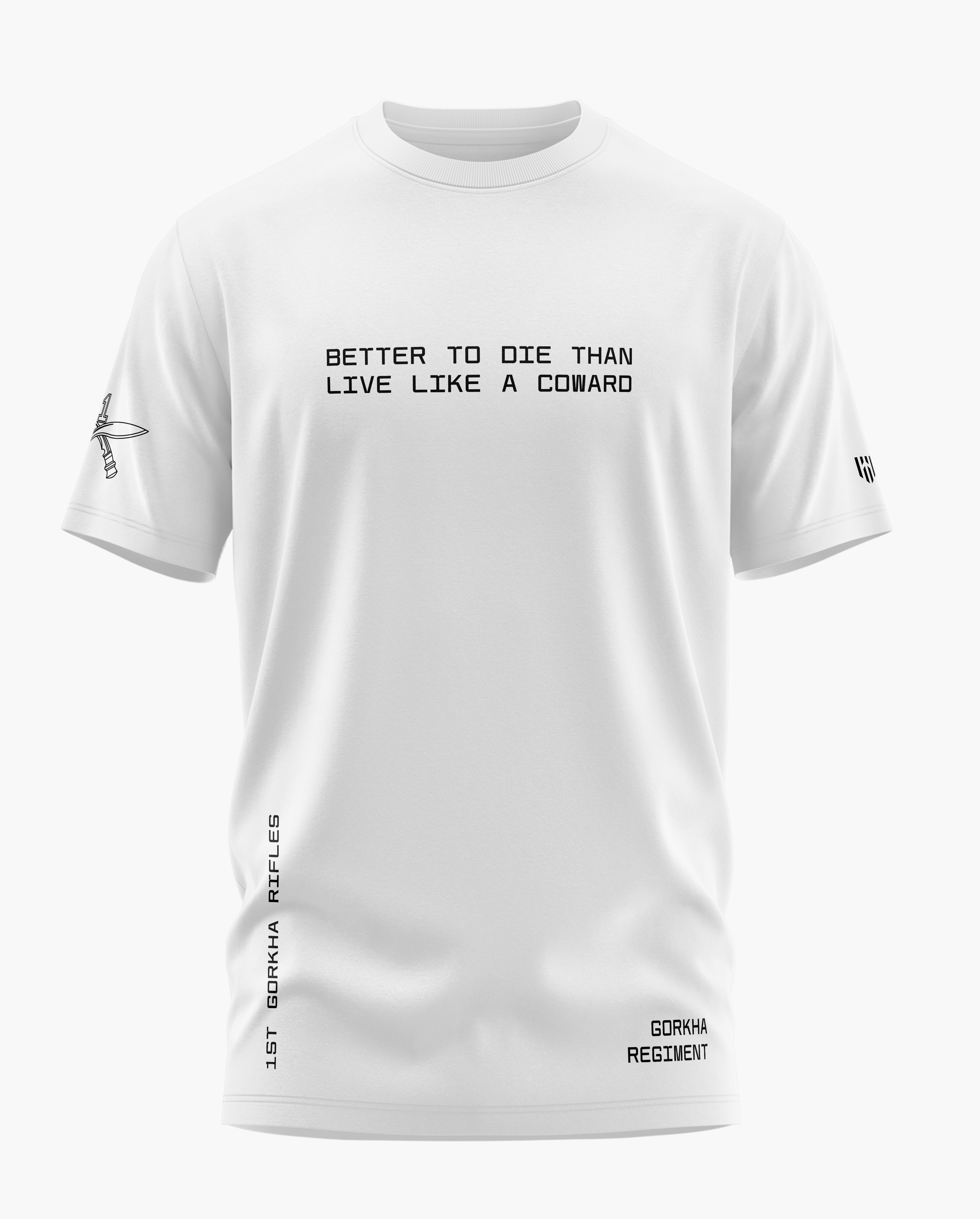 1st Gorkha Rifles Signature LuxeSoft Cotton T-Shirt - CS