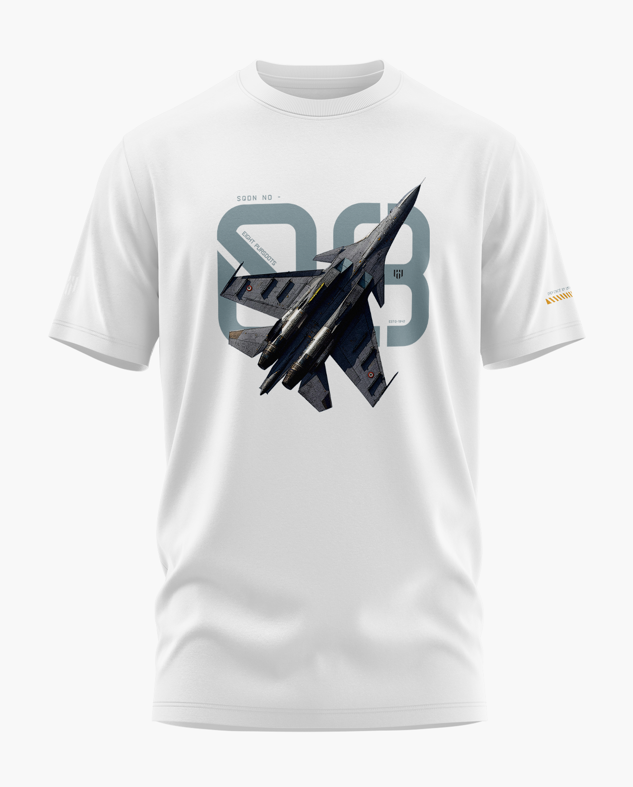 IAF 8 Pursoots Signature LuxeSoft Cotton T-Shirt  - CS