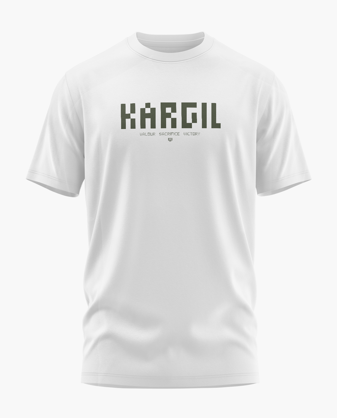 8BIT KARGIL Signature LuxeSoft Cotton T-Shirt