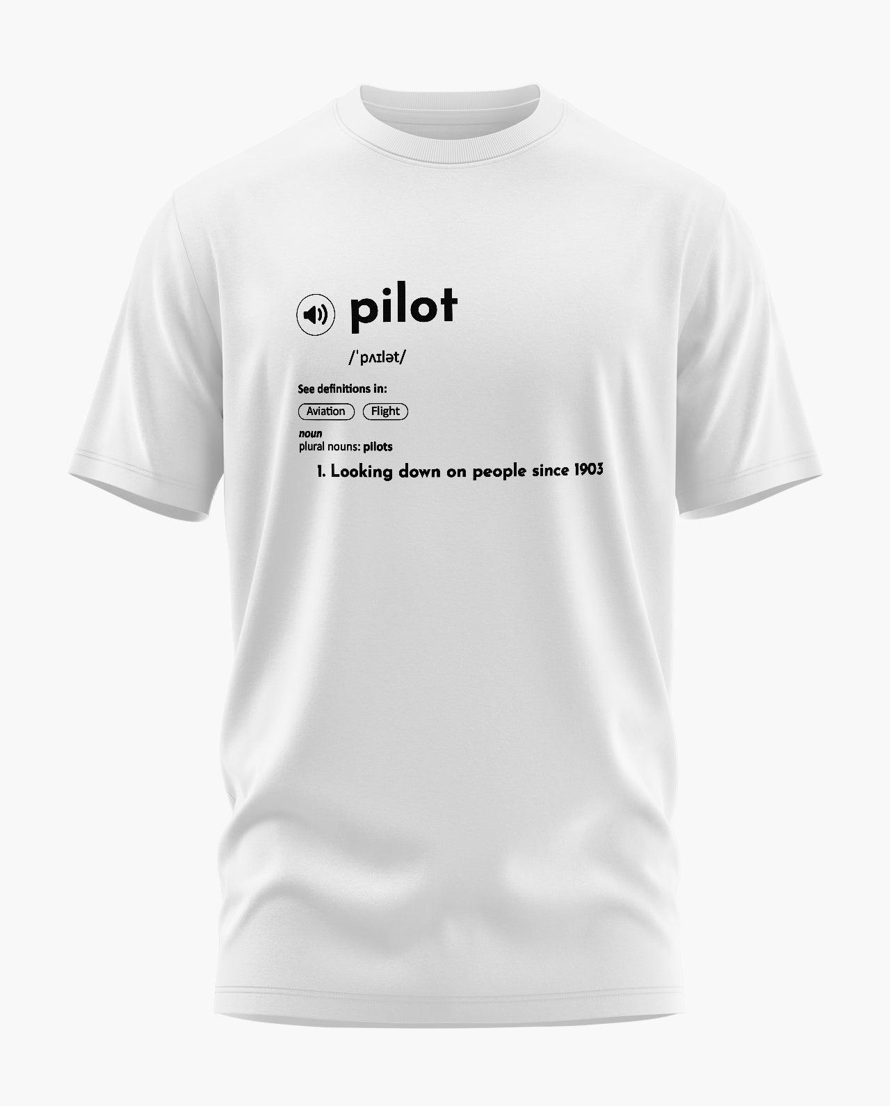 Definition of a Pilot Signature LuxeSoft Cotton T-Shirt