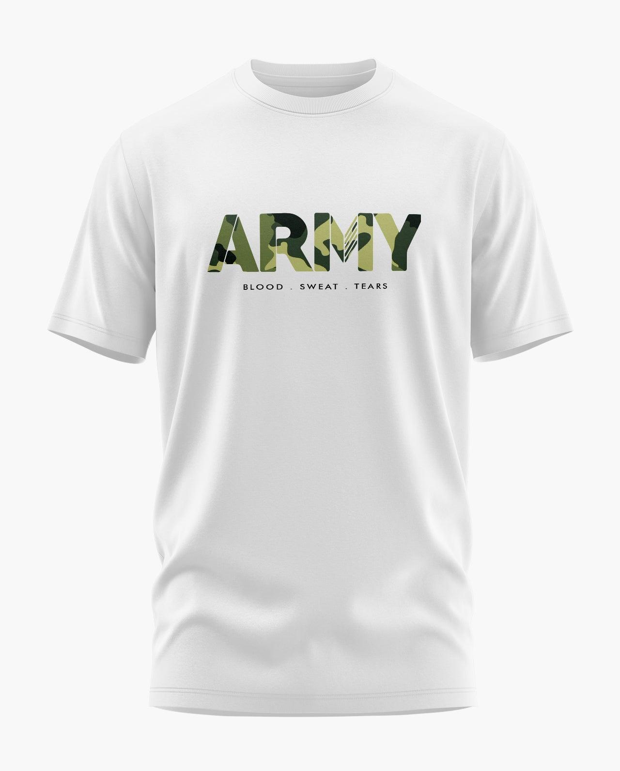 Army Camo Signature LuxeSoft Cotton T-Shirt