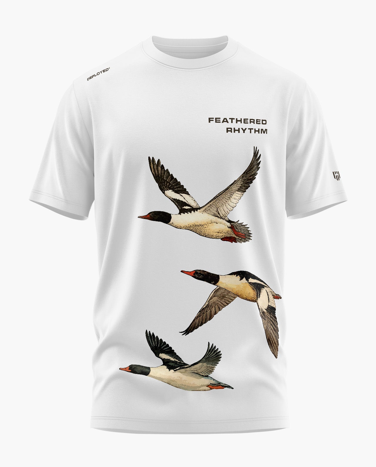 Feathered Rhythm LuxeSoft Cotton T-Shirt