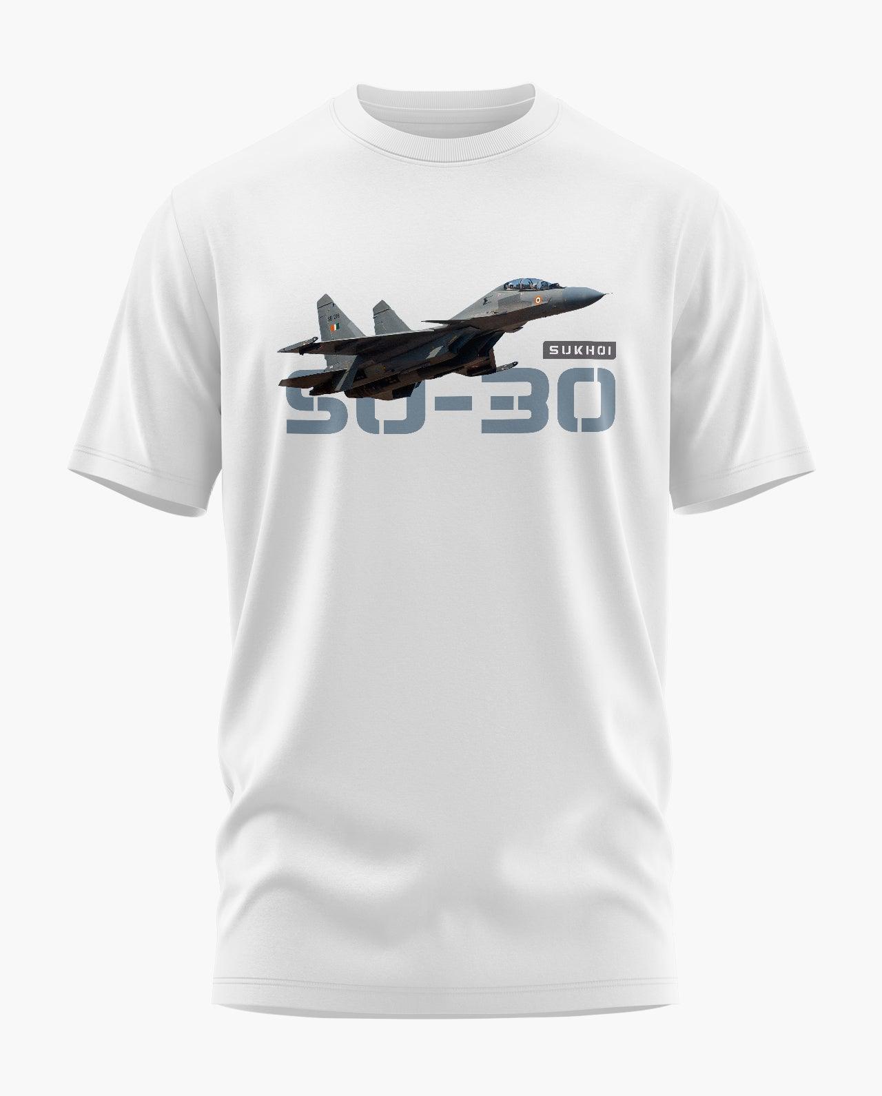 [CS] Sukhoi Su-30 Signature LuxeSoft Cotton T-Shirt
