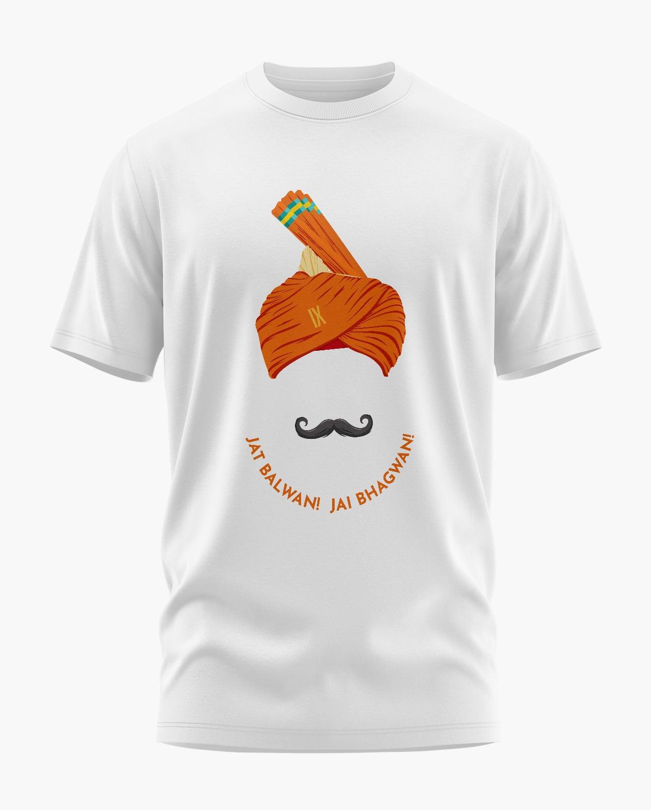 [CS] Jat Regiment Motto Signature LuxeSoft Cotton T-Shirt