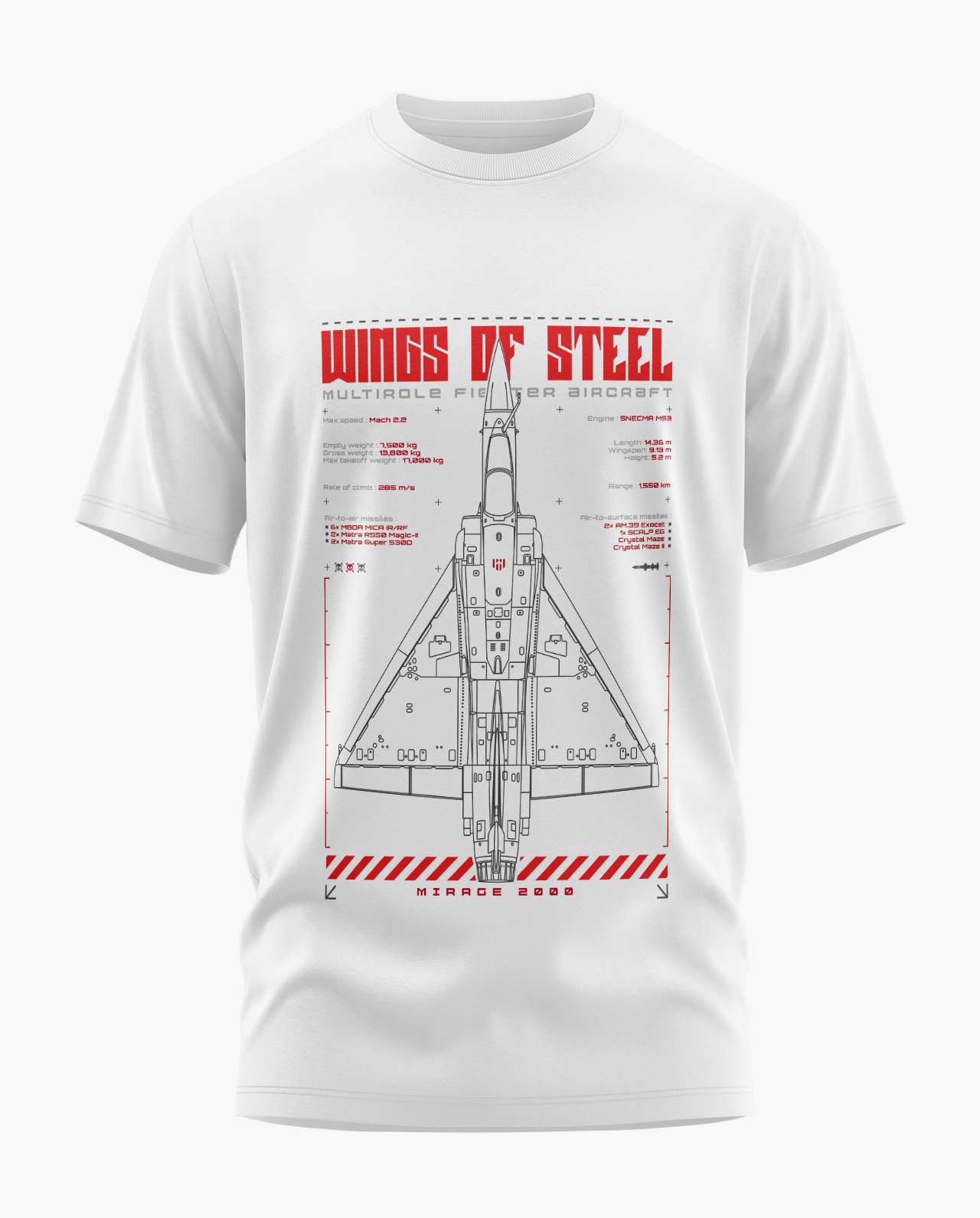 WINGS OF STEEL Signature LuxeSoft Cotton T-Shirt