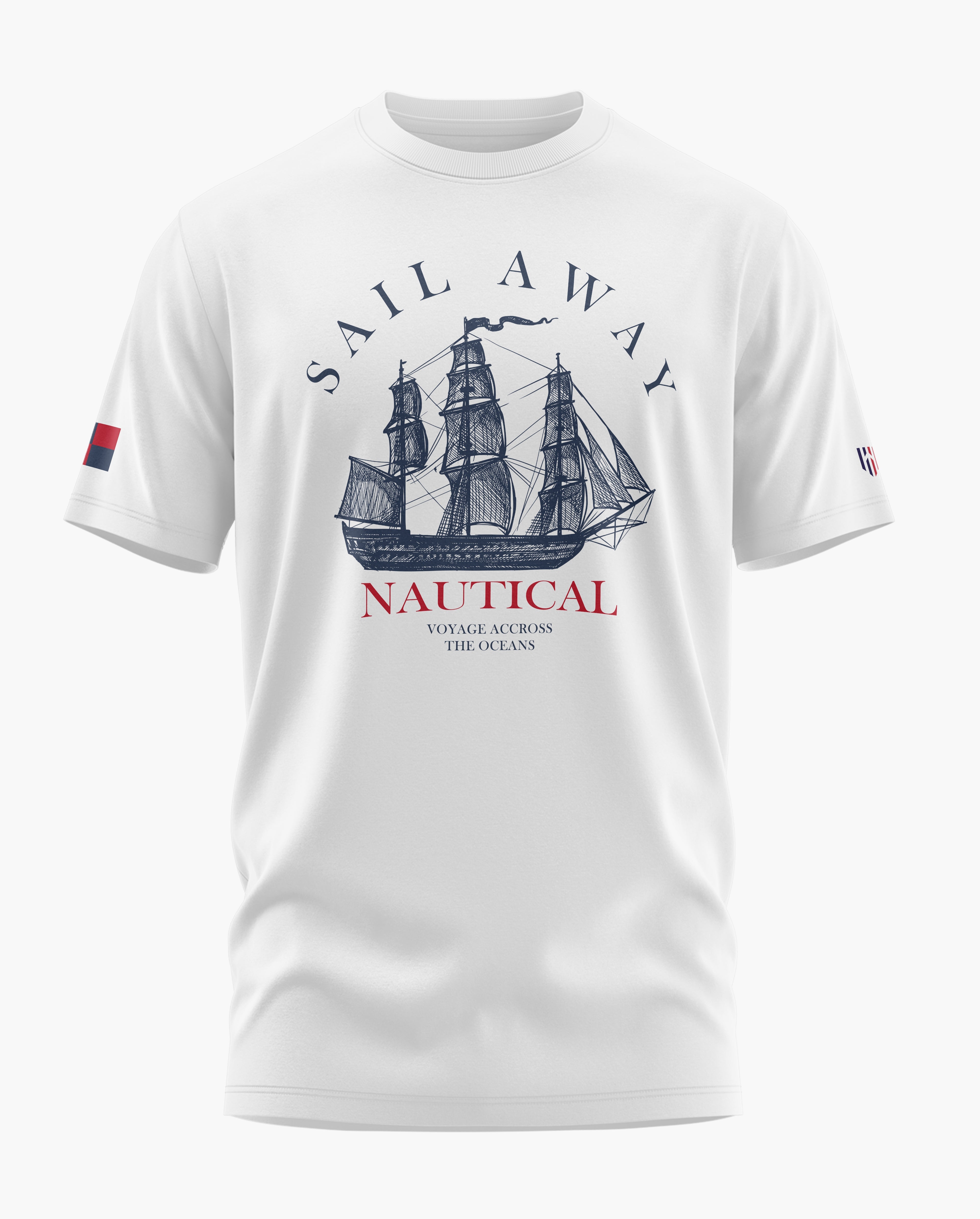 Sail Away Classic Signature LuxeSoft Cotton T-Shirt  - CS