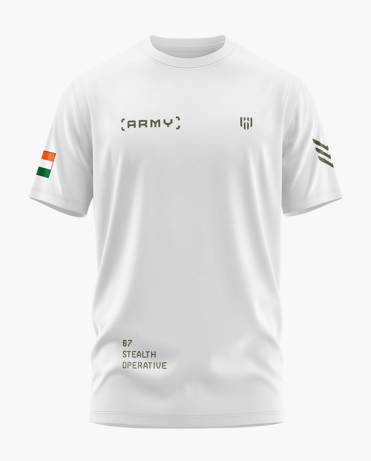 ARMY OPERATIVE Signature LuxeSoft Cotton T-Shirt