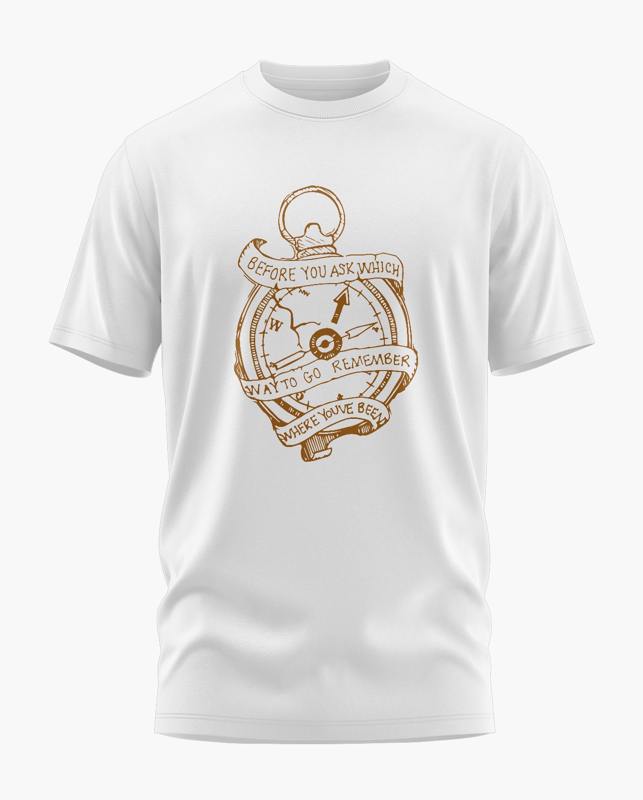 Wanderer's compass Signature LuxeSoft Cotton T-Shirt