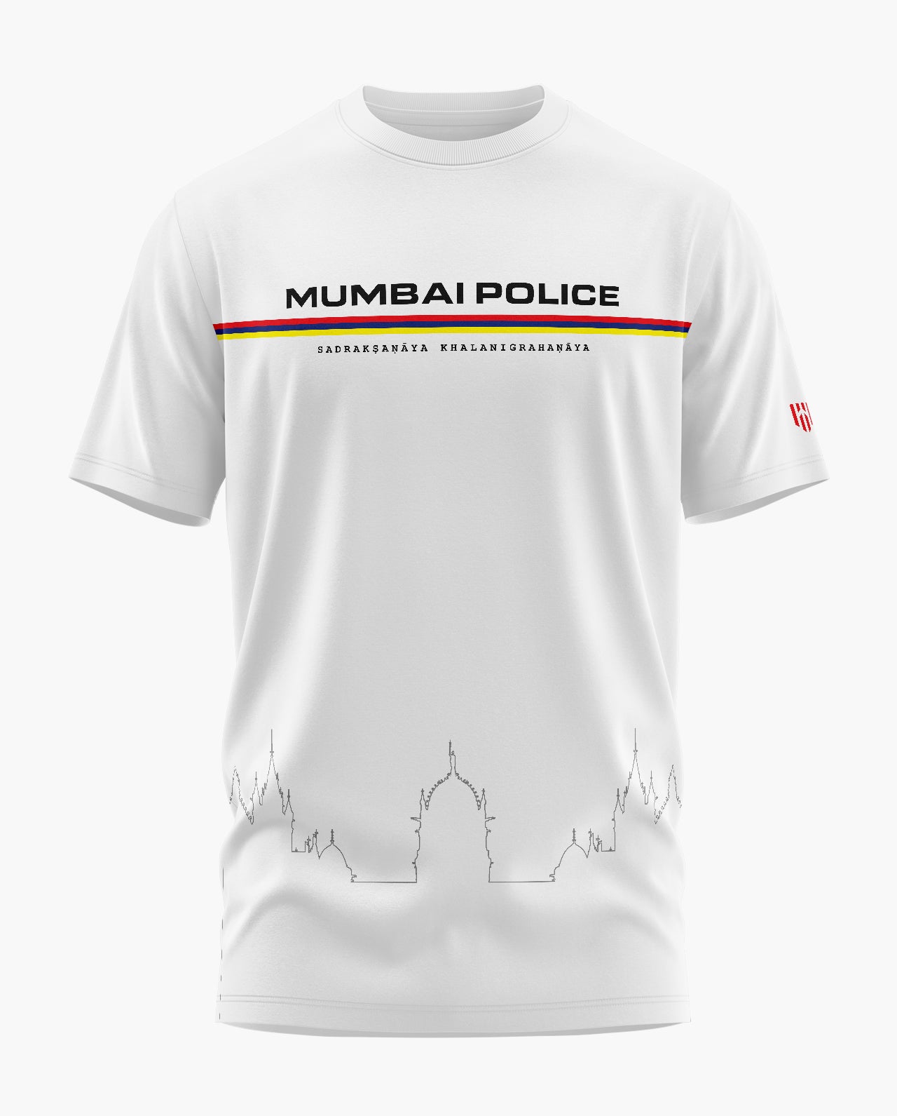 MUMBAI POLICE Signature LuxeSoft Cotton T-Shirt