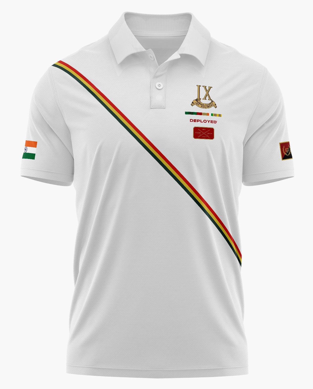 Jat Regt. On Duty Polo T-Shirt