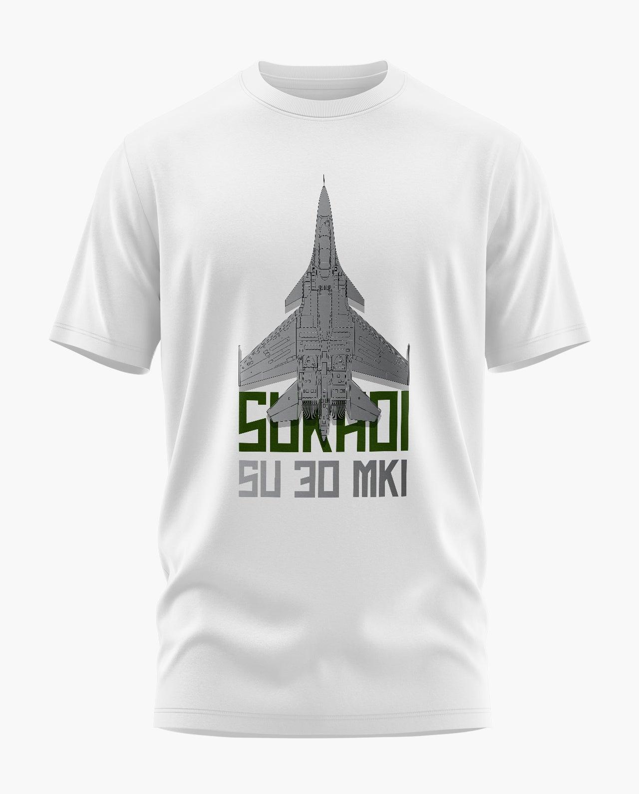 Sukhoi Su-30 MKI Signature LuxeSoft Cotton T-Shirt - CS