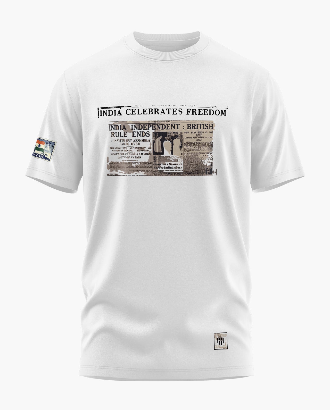 INDIA ANNIVERSARY EDITION Signature LuxeSoft Cotton T-Shirt