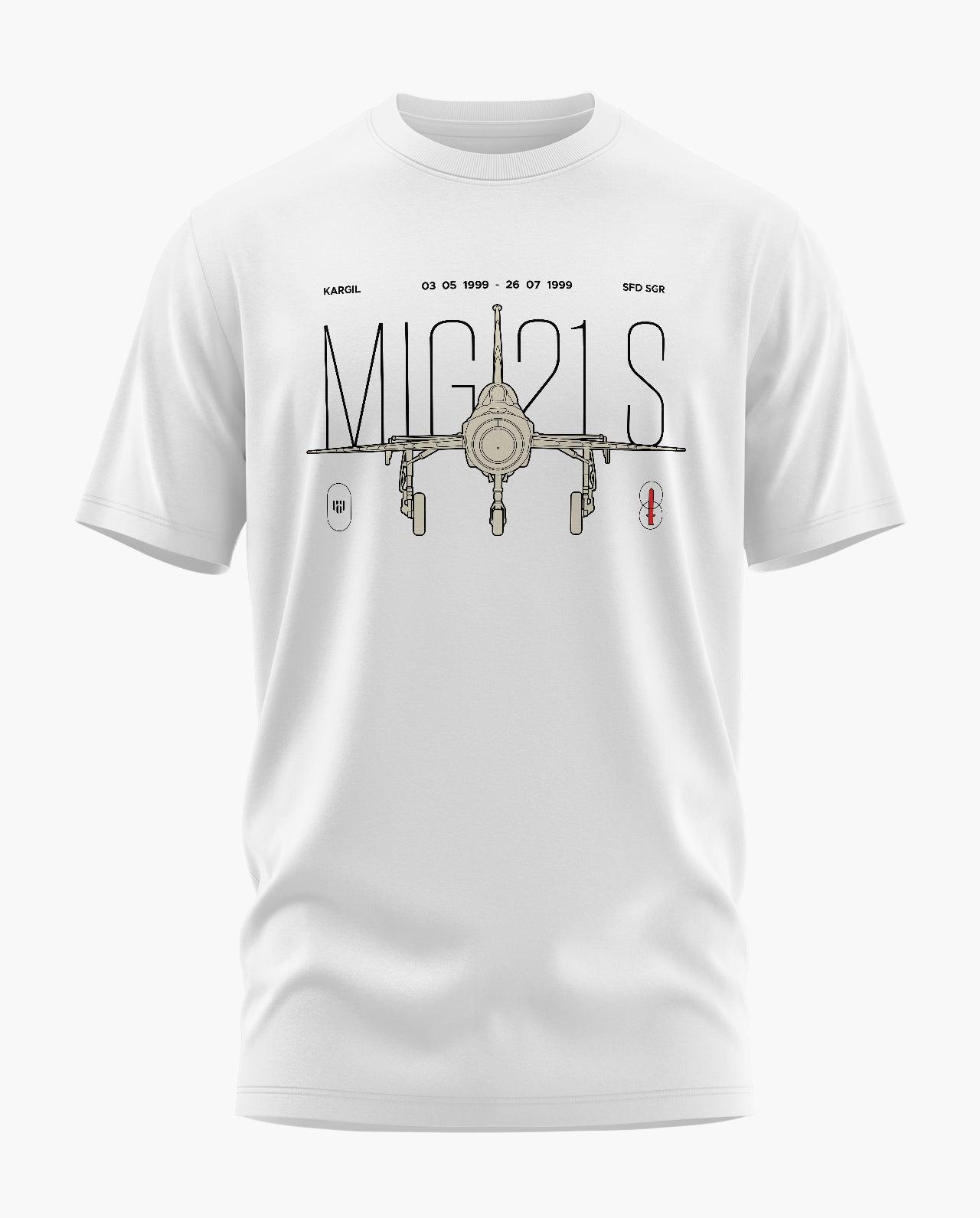 Mig-21s Safed Sagar T-Shirt - Aero Armour