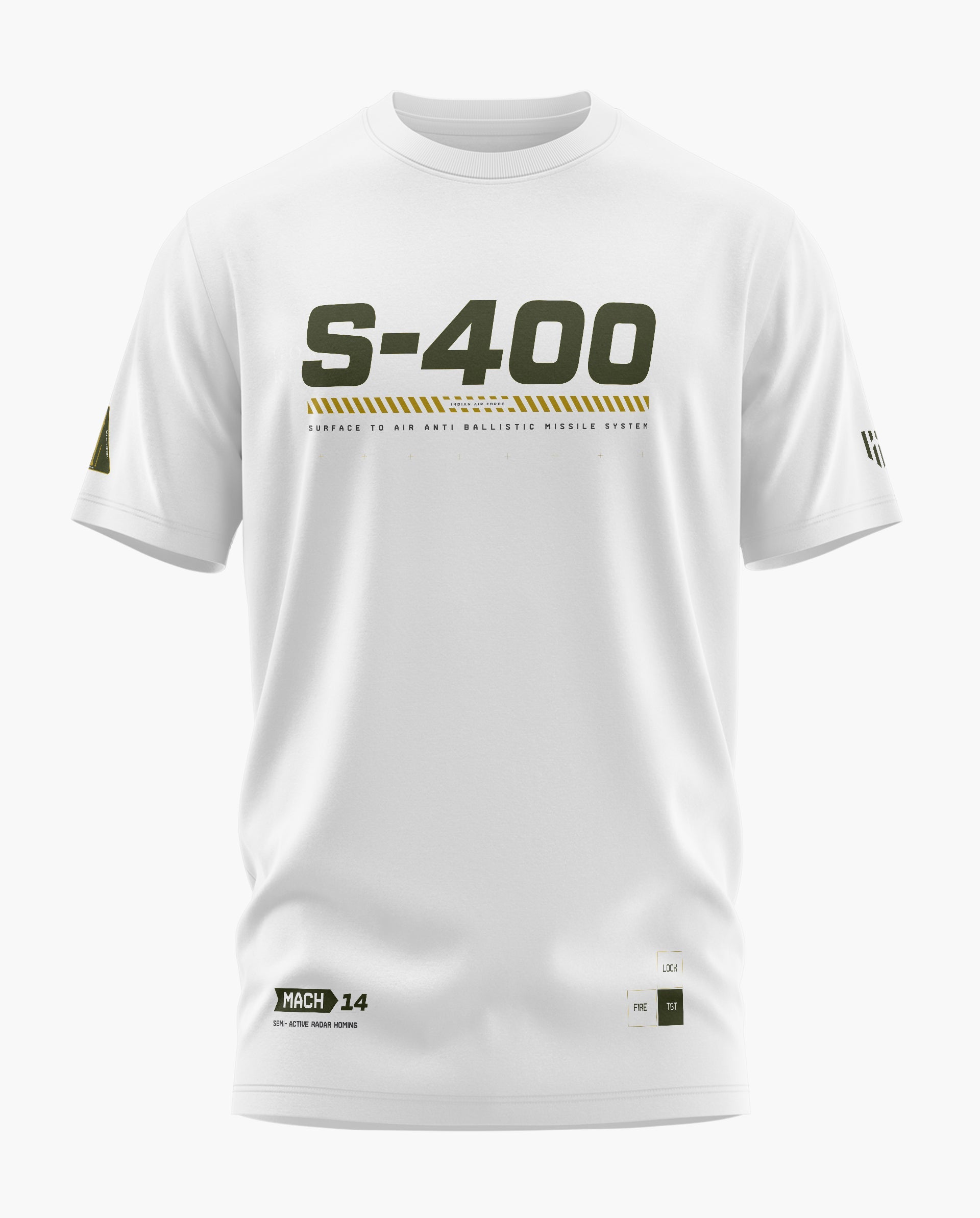 S-400 Crew Signature LuxeSoft Cotton T-Shirt  - CS