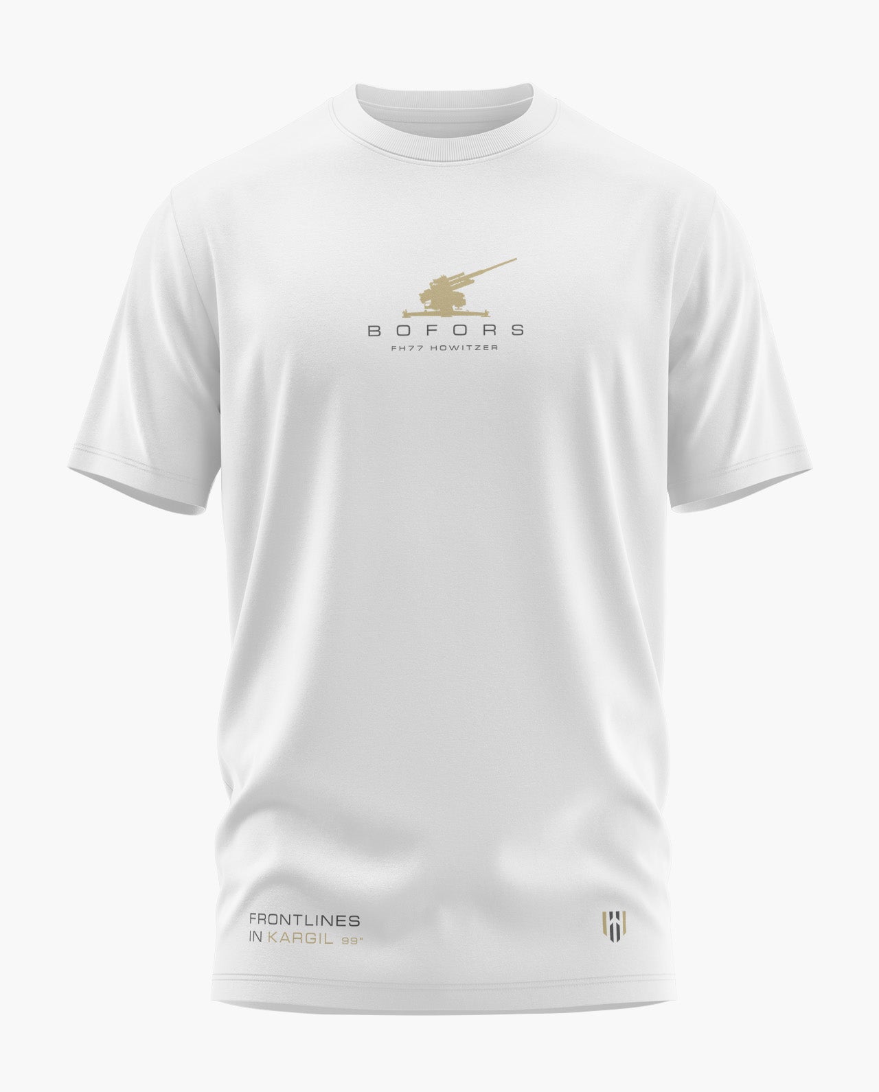 THE KARGIL STEEL-BOFORS Signature LuxeSoft Cotton T-Shirt