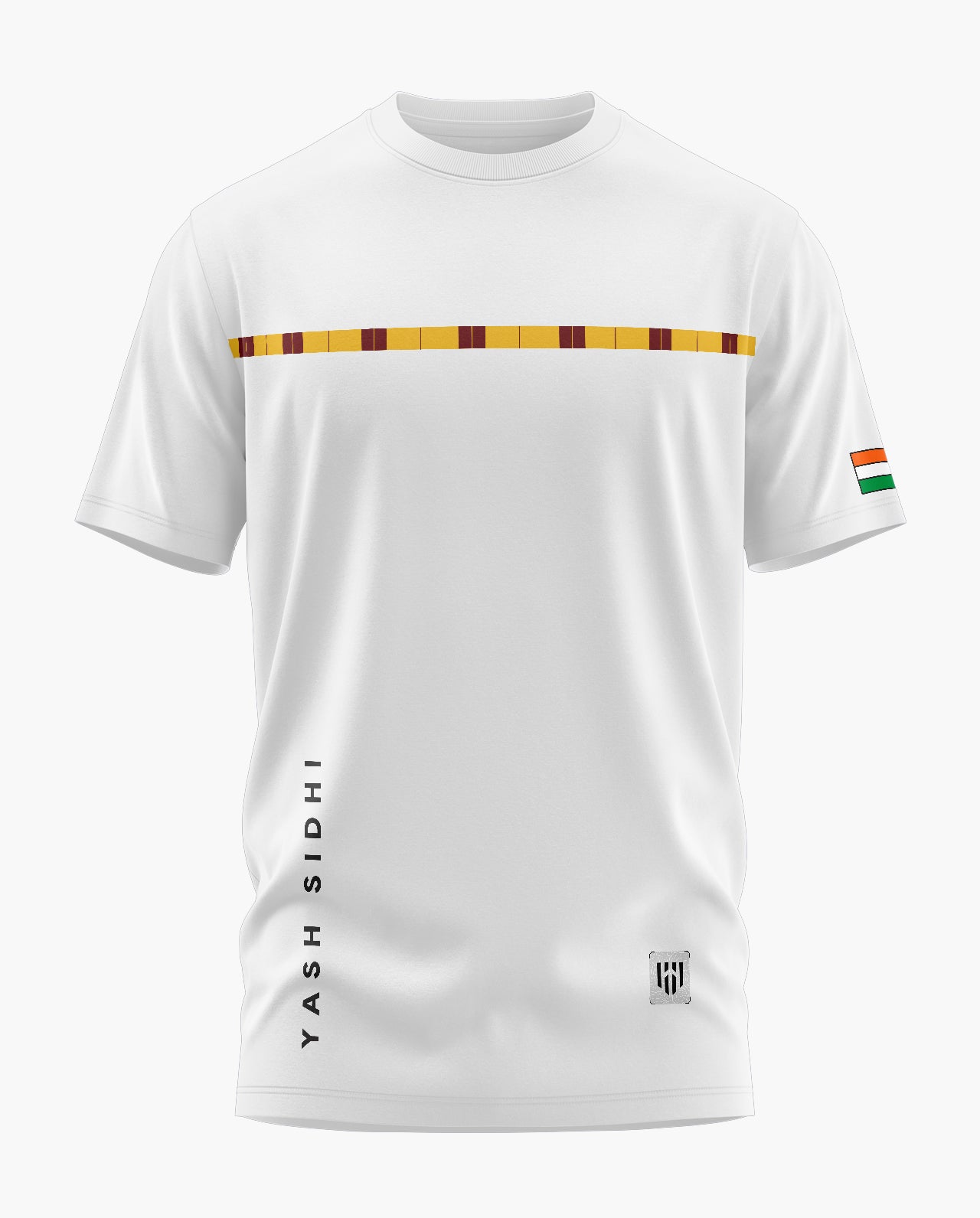 Mahar regiment stripe Signature LuxeSoft Cotton T-Shirt