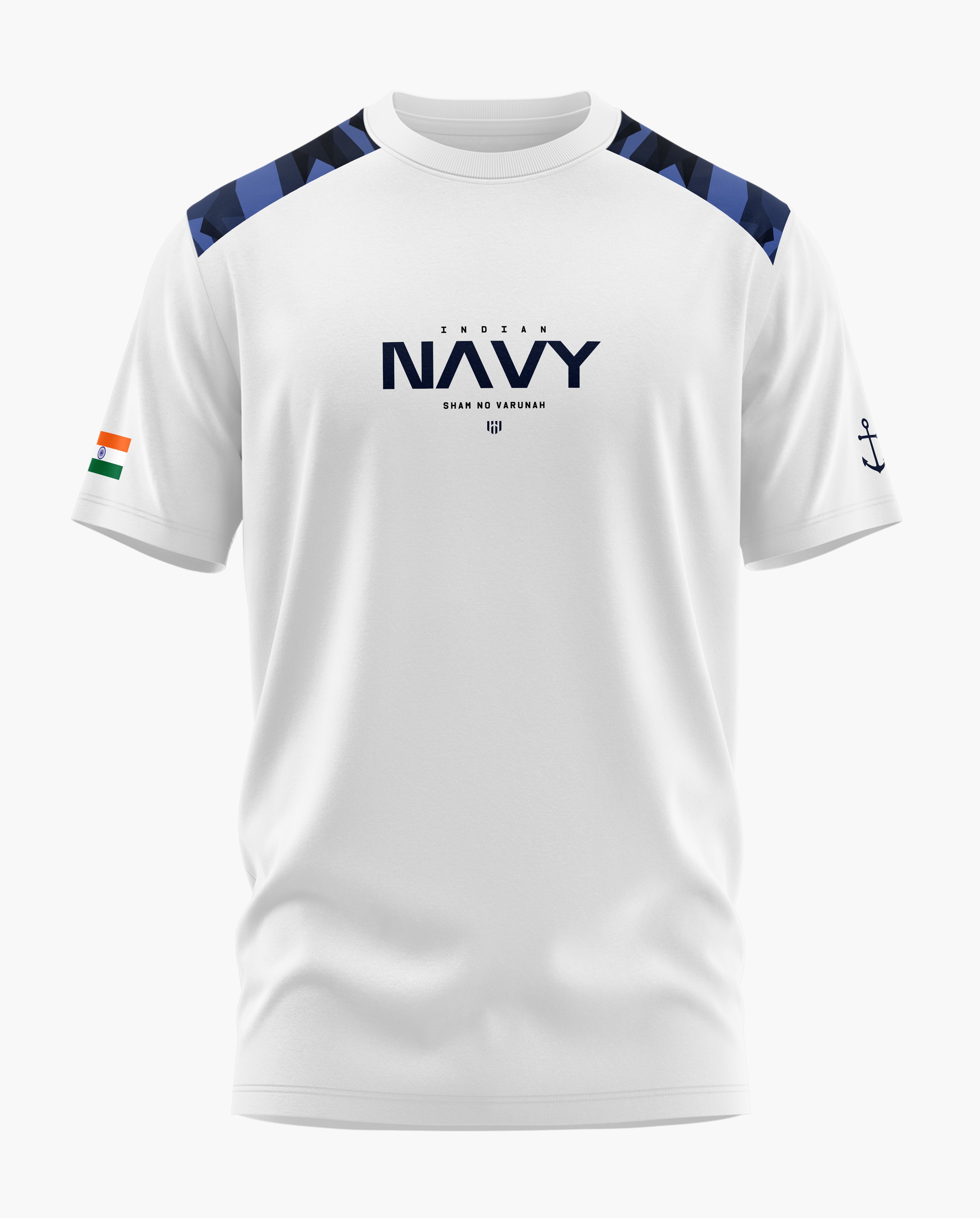 Navy Camo 2.0 Signature LuxeSoft Cotton T-Shirt
