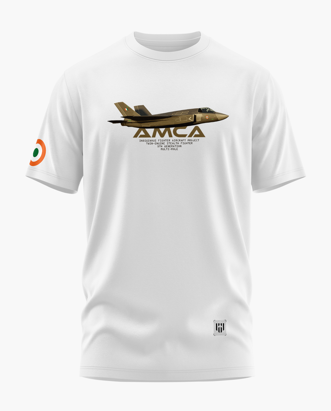 THE AMCA CONCEPT AIRCRAFT Signature LuxeSoft Cotton T-Shirt