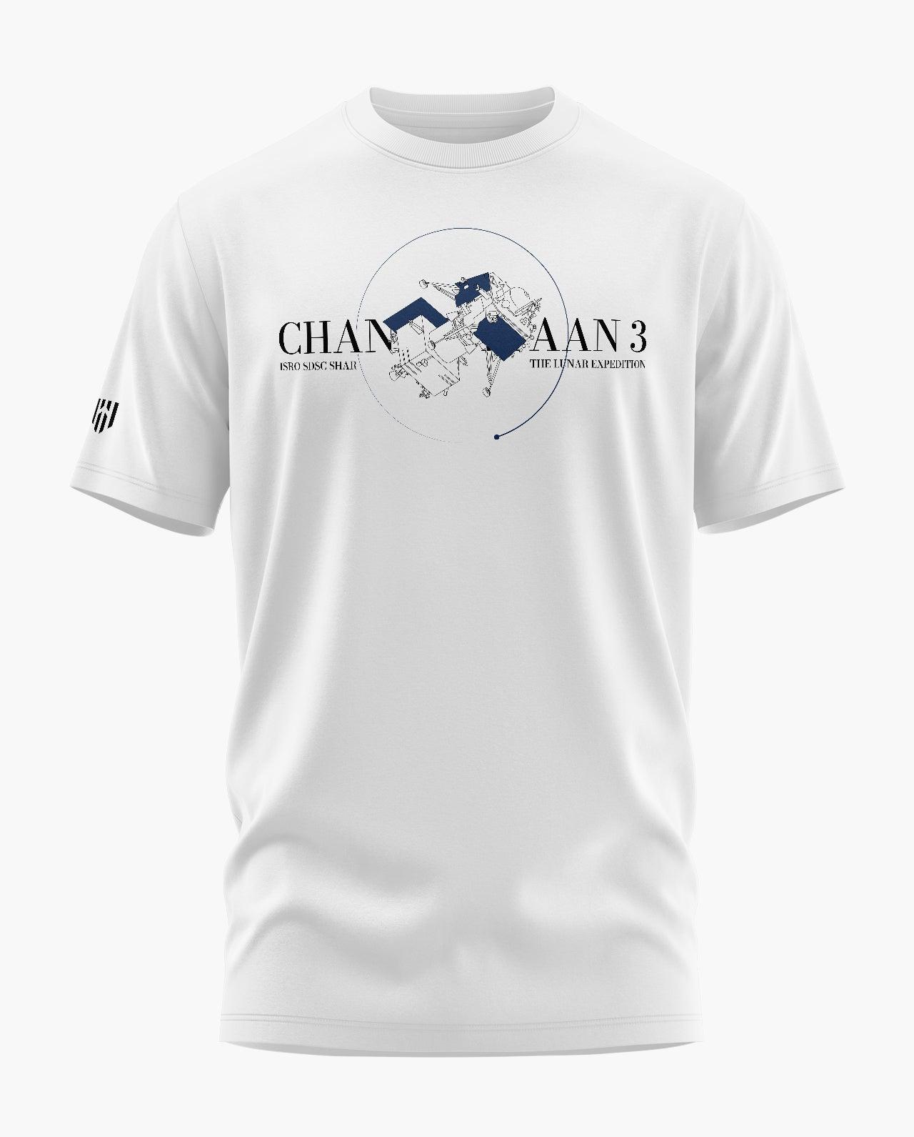 Chandrayaan 3 The Lunar Expedition T-Shirt - Aero Armour