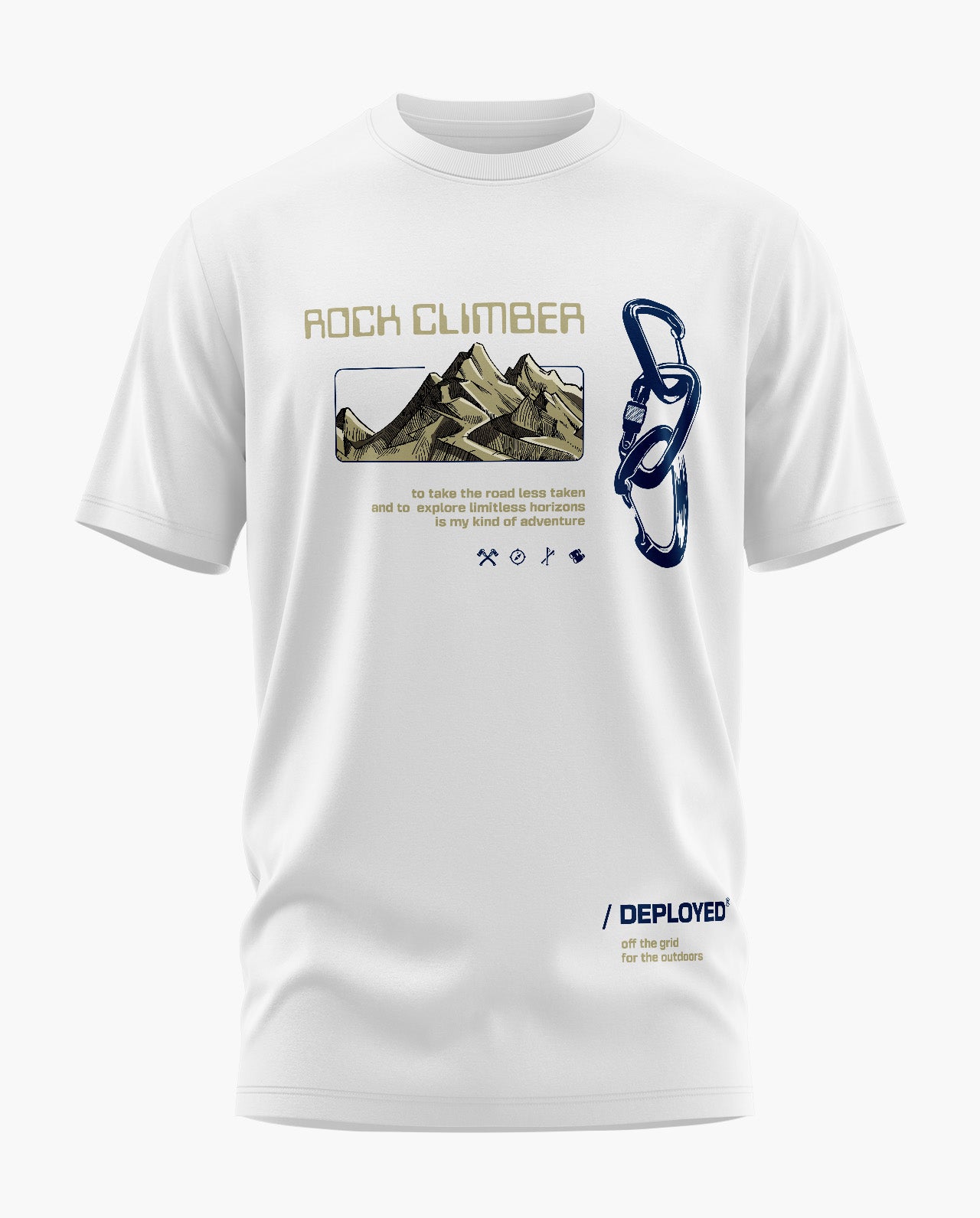 Rock Climber Signature LuxeSoft Cotton T-Shirt