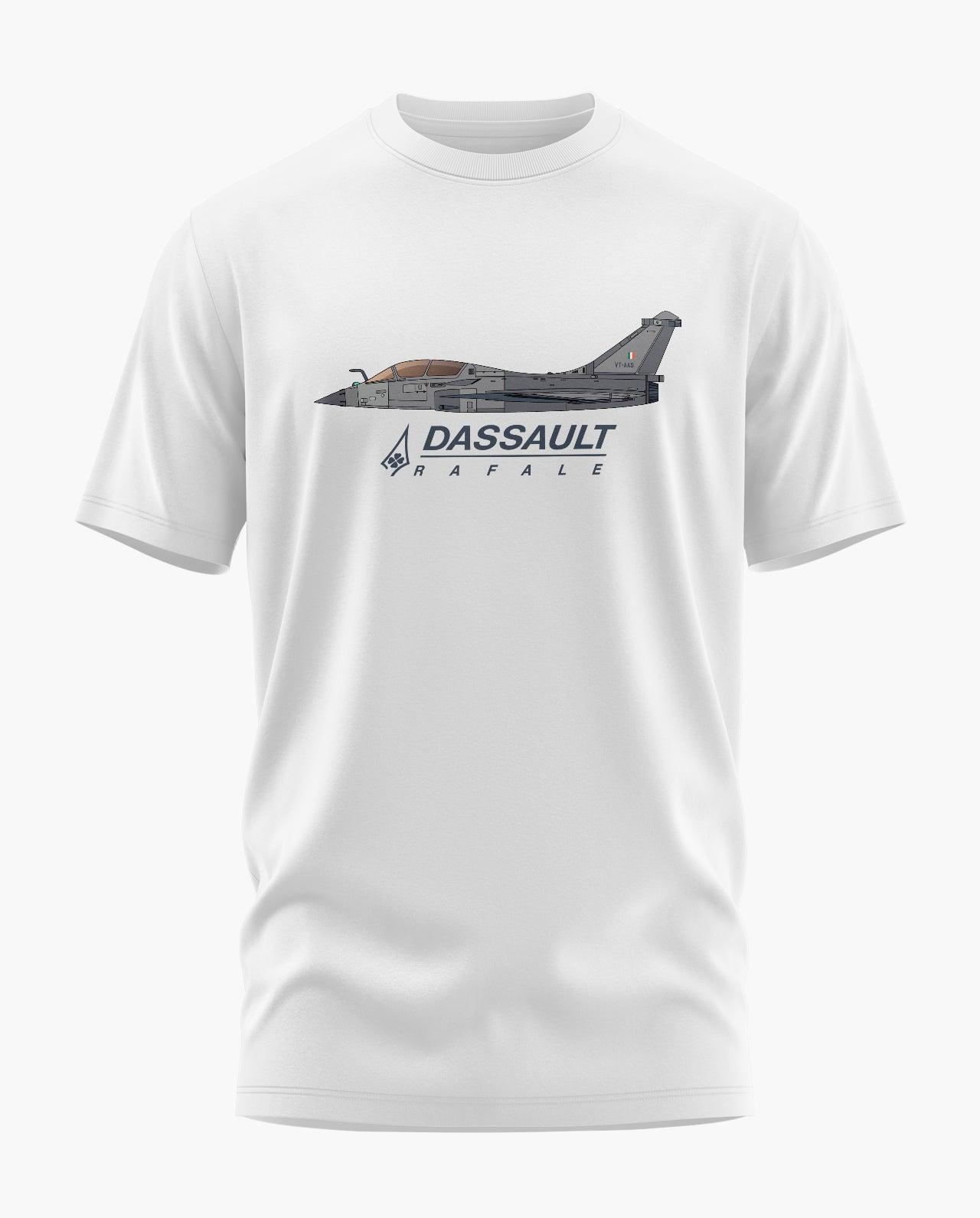 [CS] Dassault Rafale Signature LuxeSoft Cotton T-Shirt