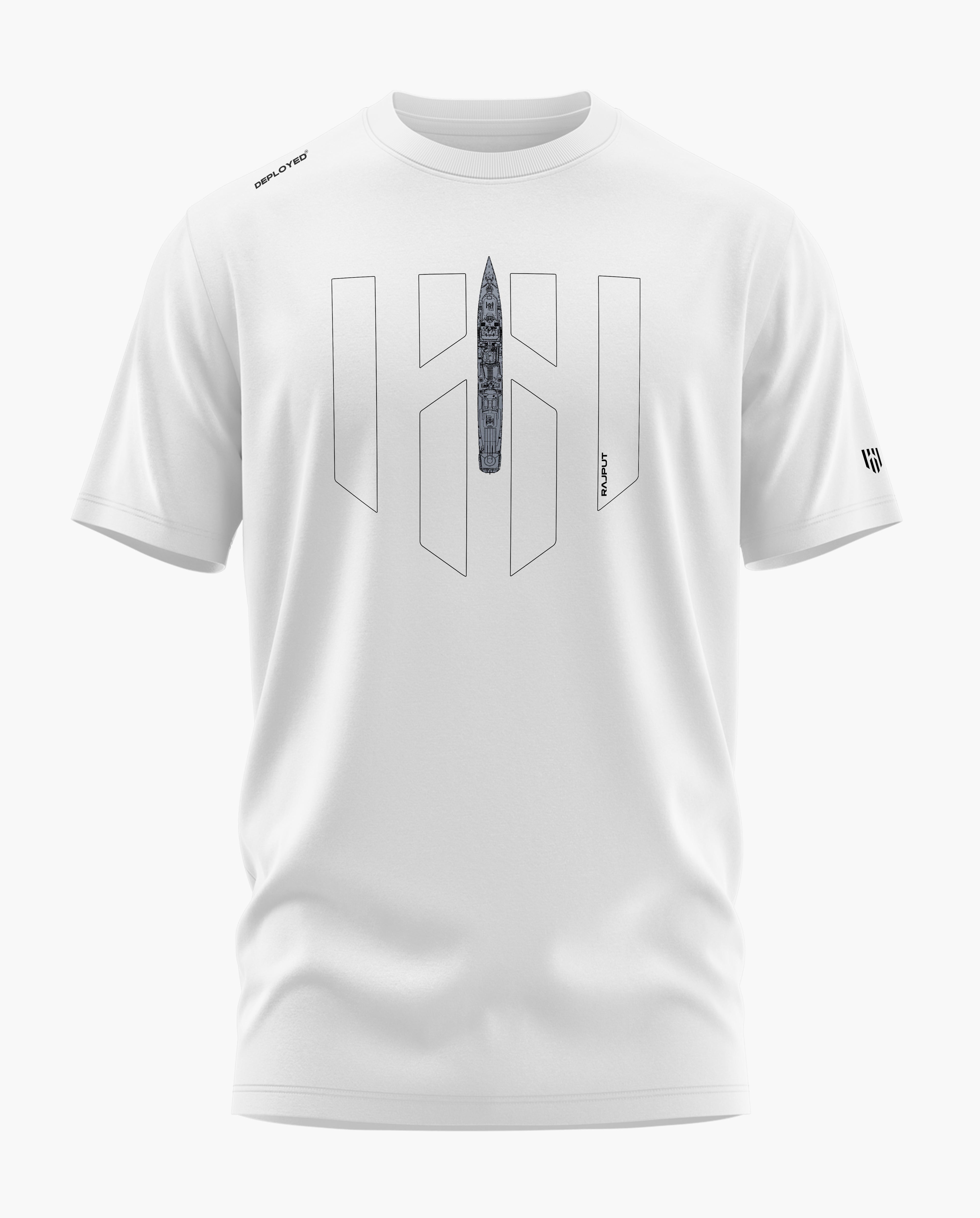 Ins Rajput Deployed Signature LuxeSoft Cotton T-Shirt