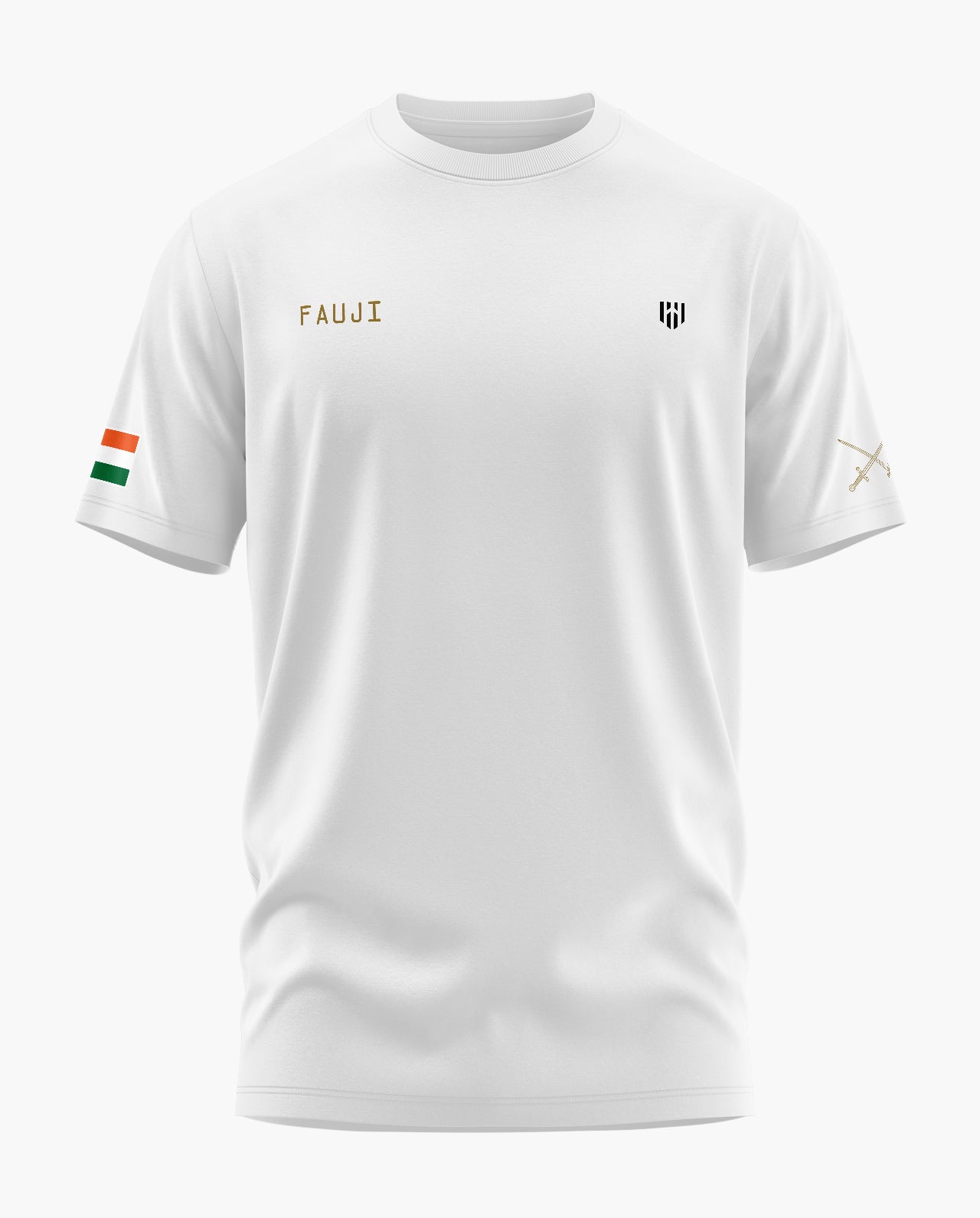 FIGHTING FAUJI Signature LuxeSoft Cotton T-Shirt